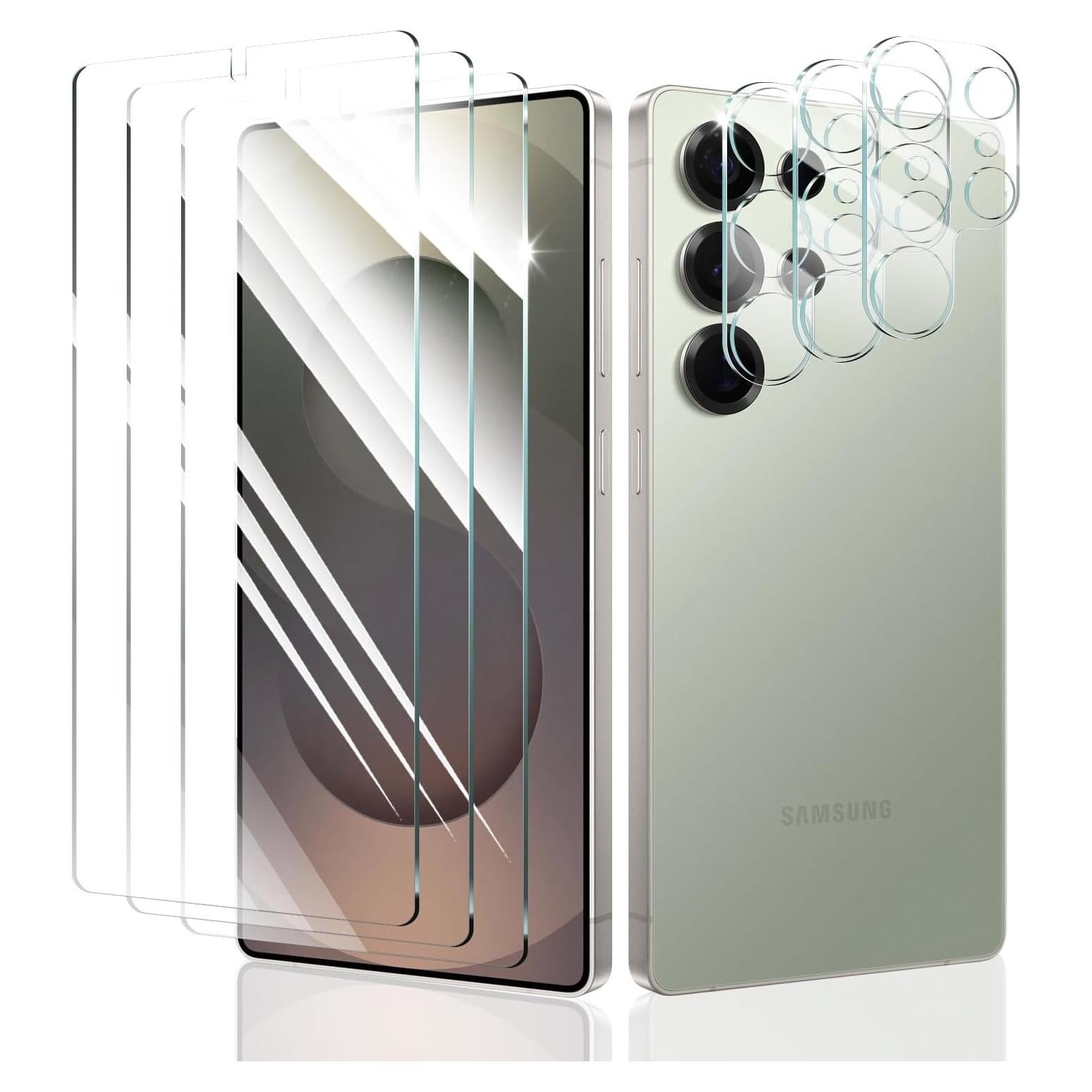 Protector de Pantalla y Lente para Samsung Galaxy S25 Ultra - 3 Piezas