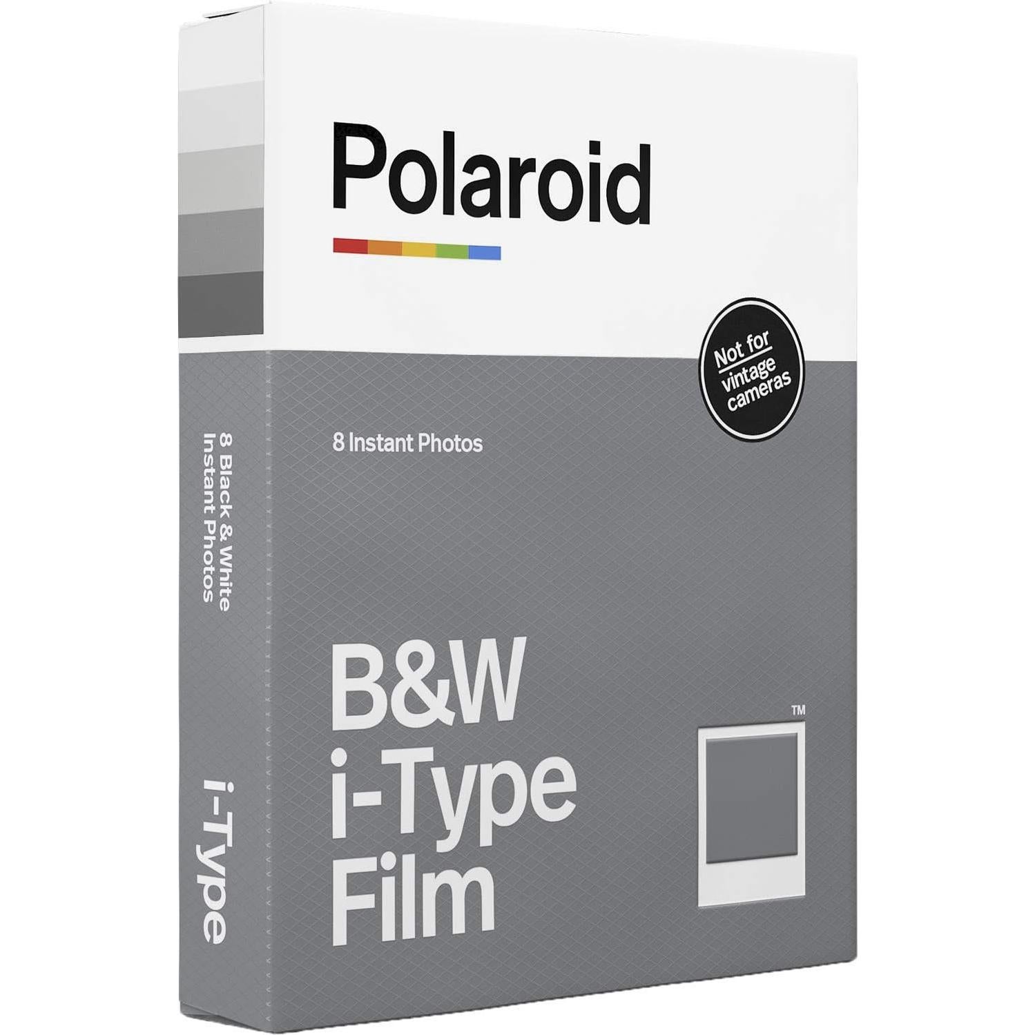 Película Instantánea Polaroid i-Type Blanco y Negro - 8 Fotos