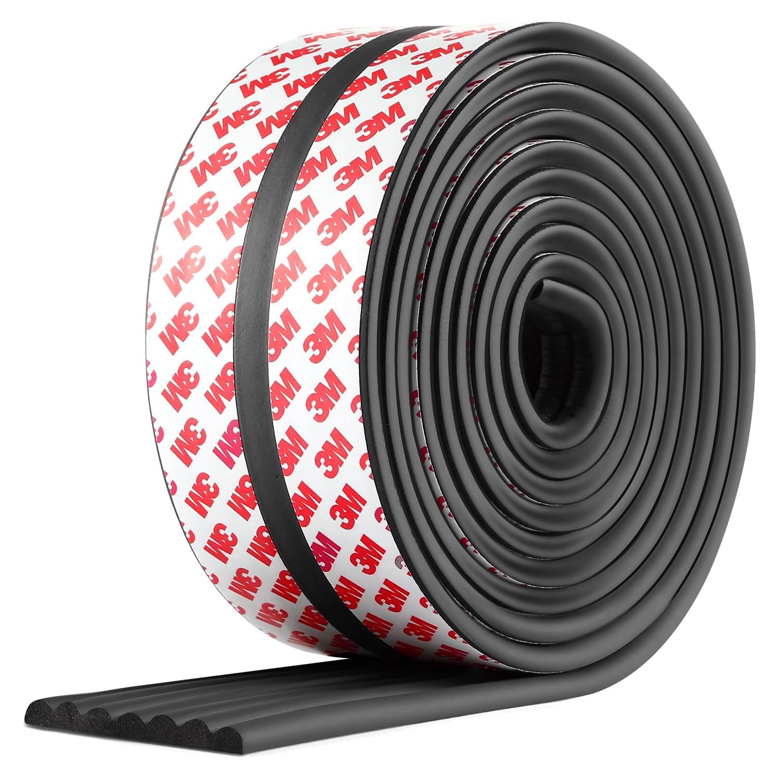 Protector de Esquinas y Bordes Dovesail 5m Negro NBR