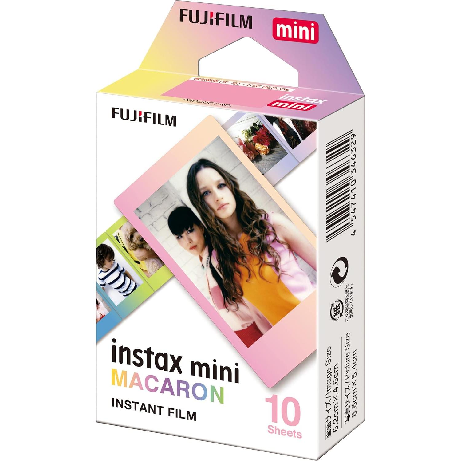 Fujifilm Instax Mini Macaron - Paquete de 30 Películas Instantáneas