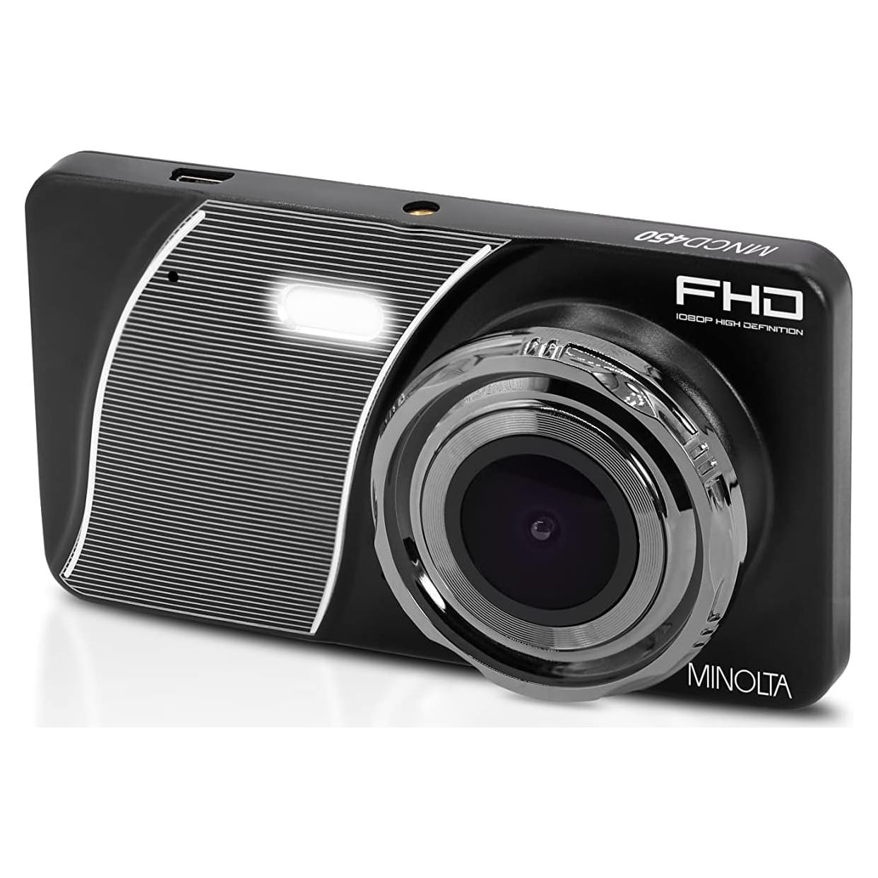 Grabadora de Coche Minolta MNCD450 1080p LCD 4" Negro