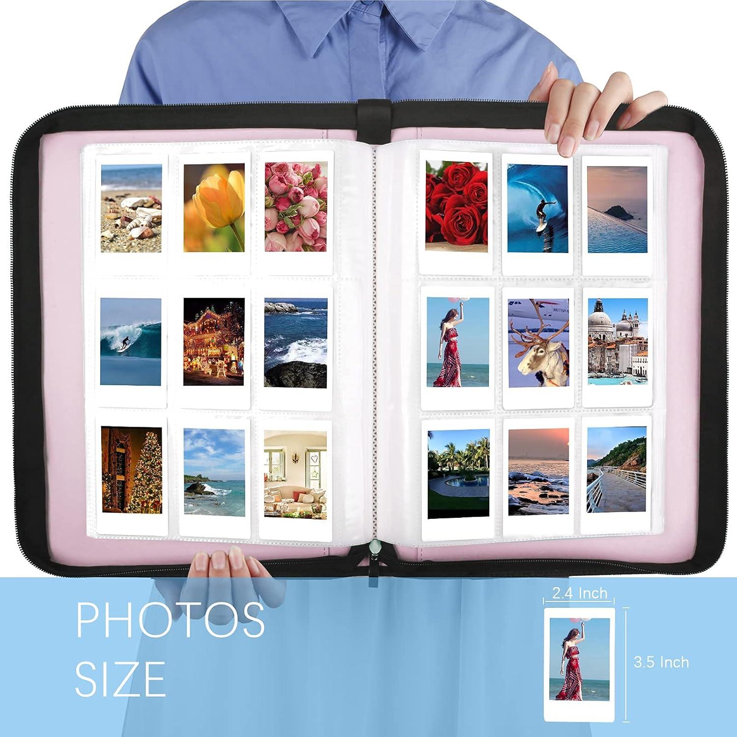 Álbum de Fotos 540 Bolsillos Ruibytree Negro Impermeable