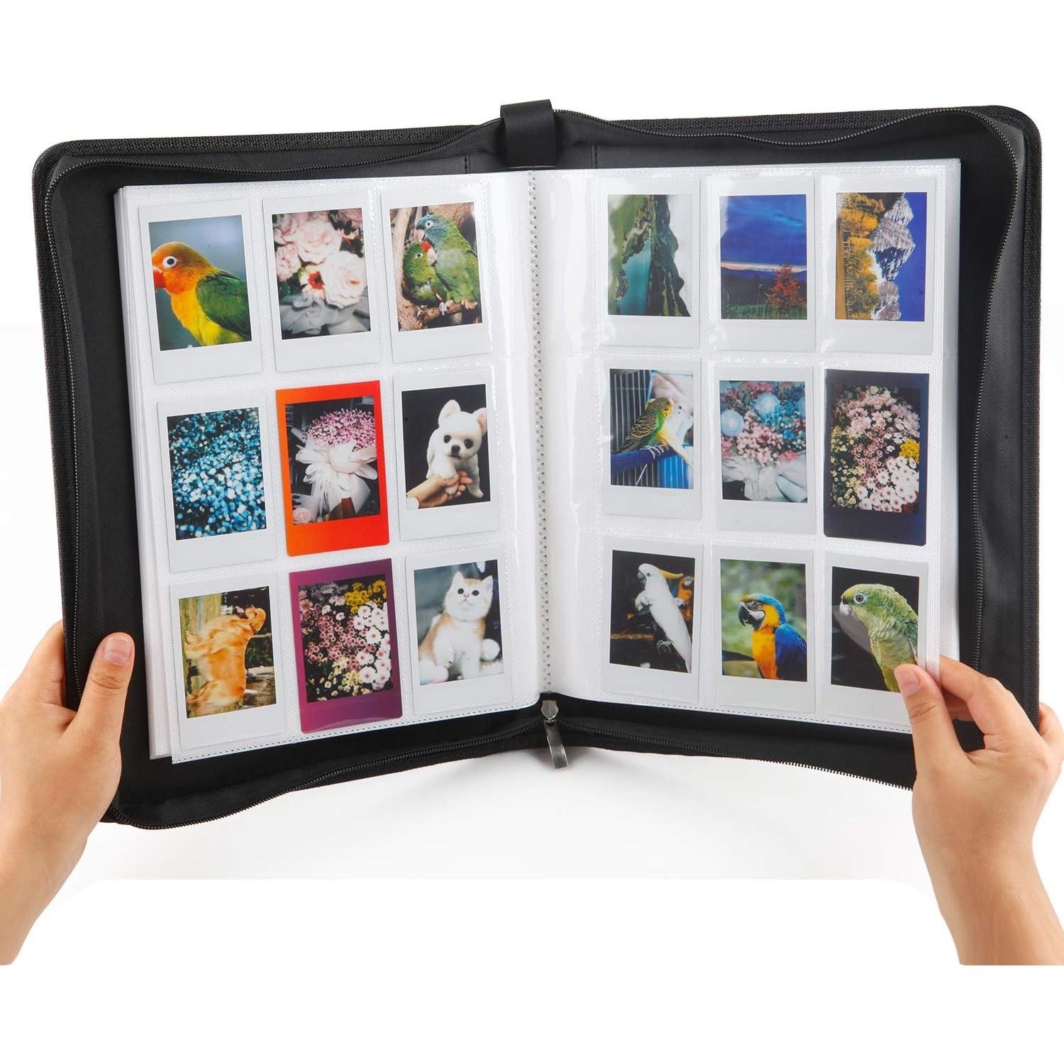Álbum de Fotos 540 Bolsillos Ruibytree Negro Impermeable