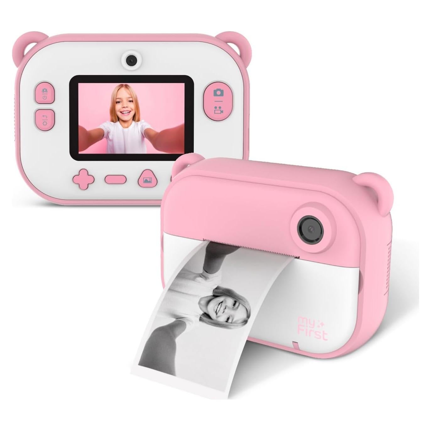 Cámara Instantánea myFirst Insta 2 Rosa 12MP Video 1080P