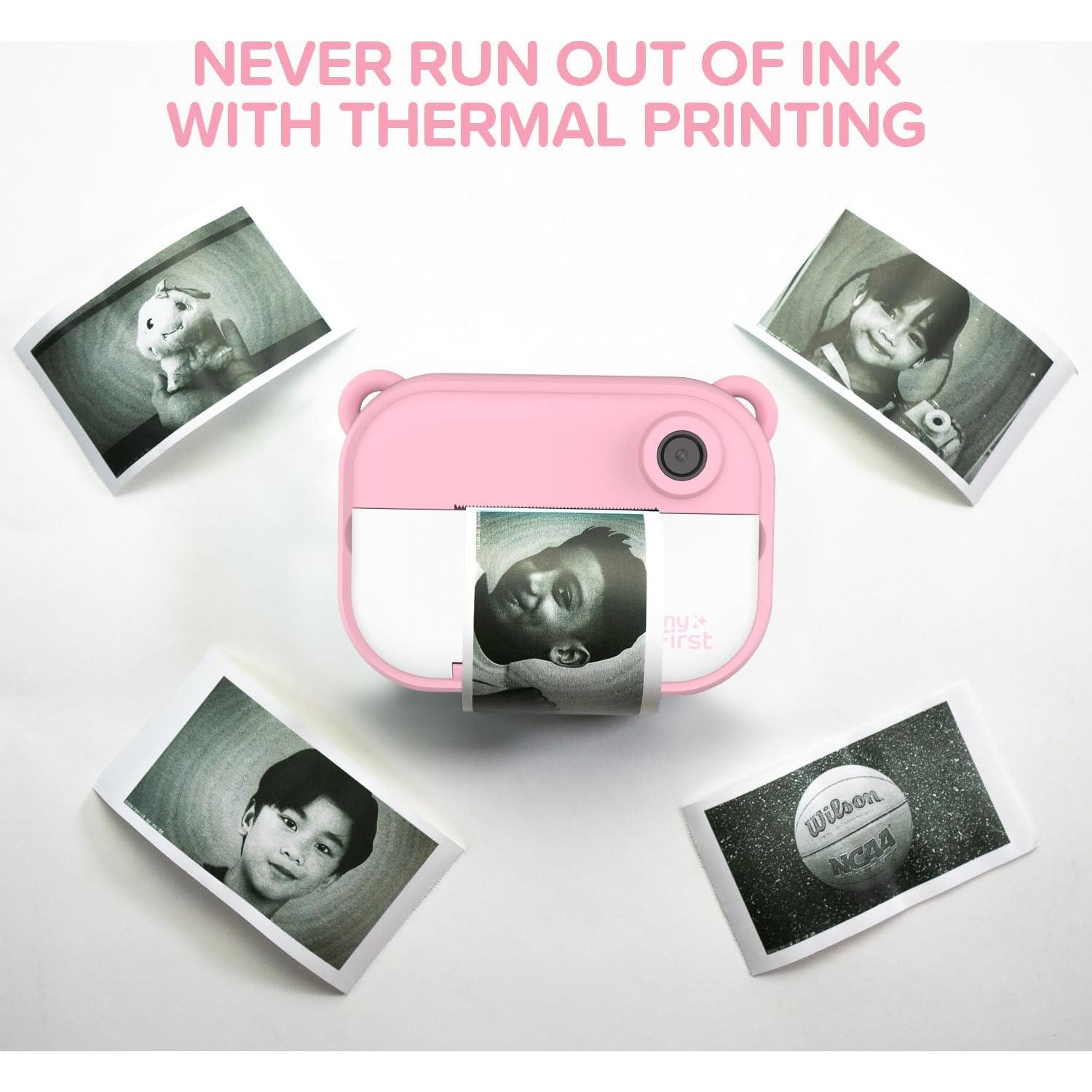 Cámara Instantánea myFirst Insta 2 Rosa 12MP Video 1080P