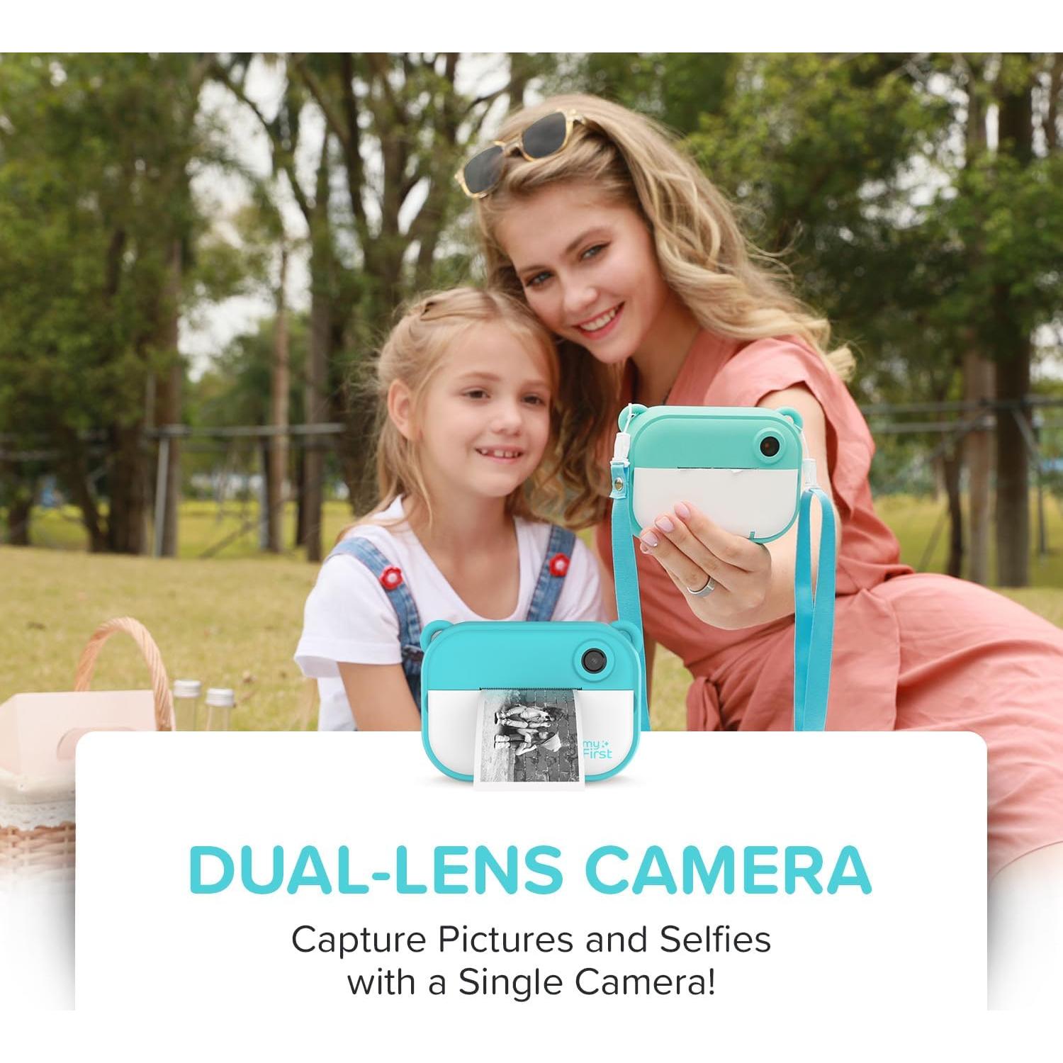 Cámara Instantánea myFirst Insta 2 Rosa 12MP Video 1080P