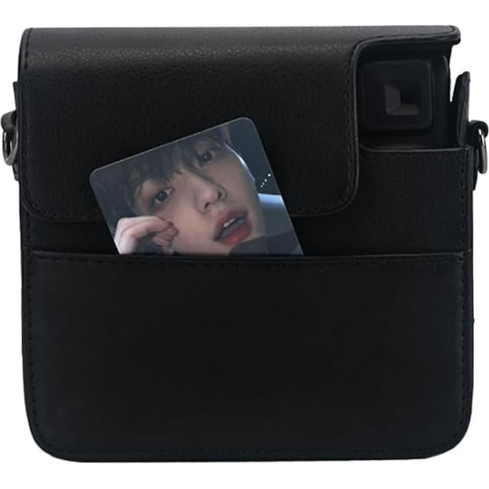 Funda de cámara Frankmate para Fujifilm Instax SQ40/SQ1 - Cuero PU Negro