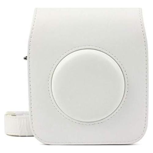 Funda protectora TDA para cámara Fujifilm SQ10 - Cuero Premium Blanco