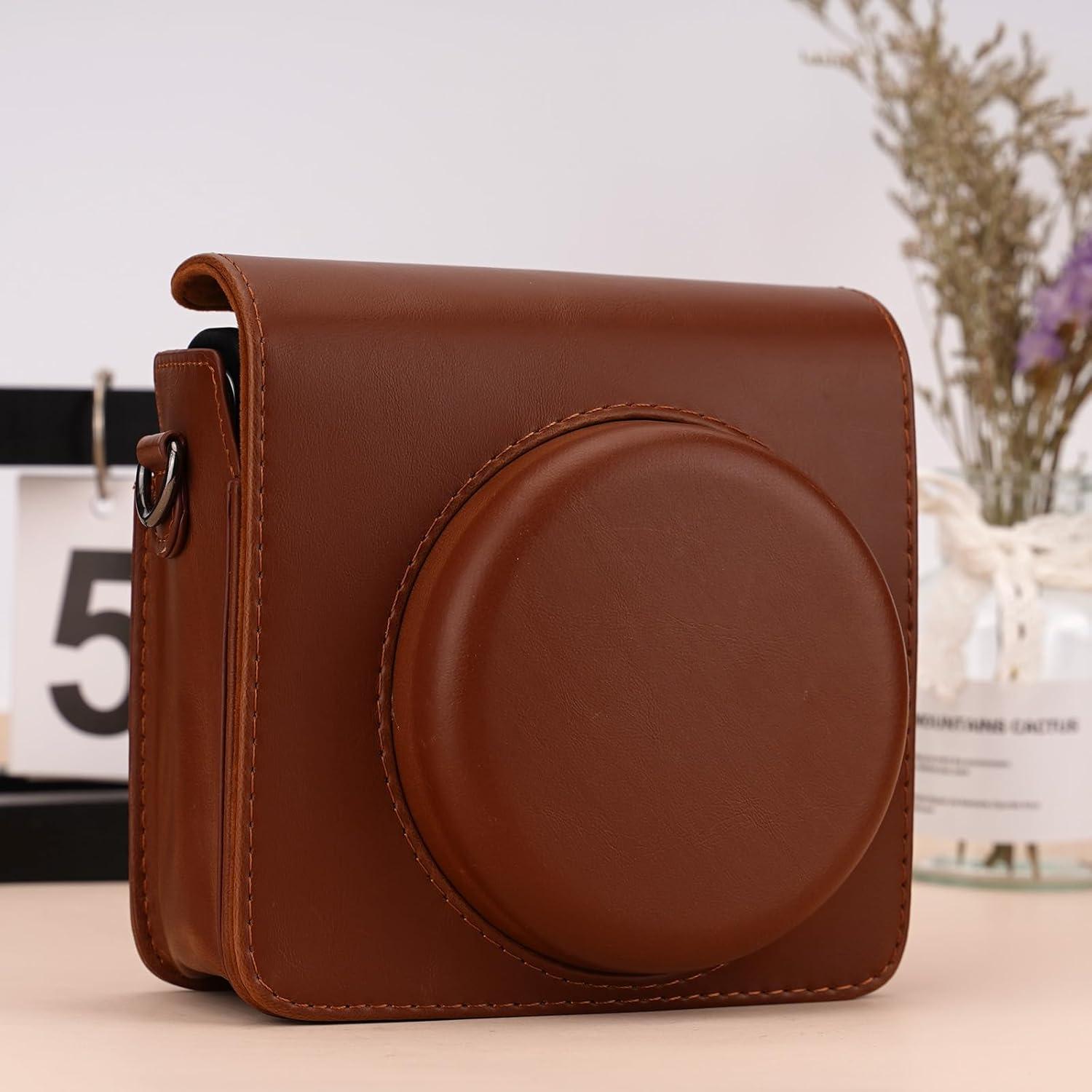 Funda Protectora Frankmate para Cámara Fujifilm Instax SQ40/SQ1 con Correa Ajustable