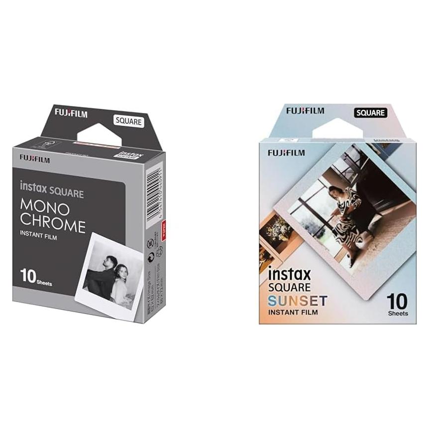 Paquete de Película Instantánea FUJIFILM Instax Square - 20 Exposiciones