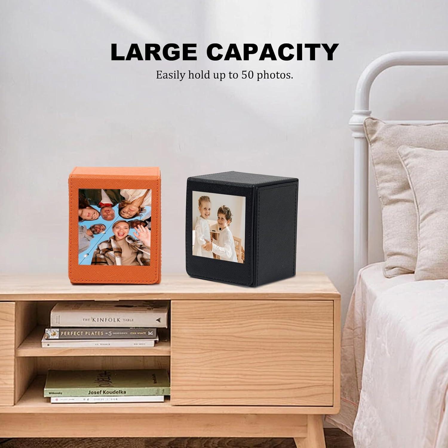 Caja de Almacenamiento para Fotos Fujifilm Instax SQ - Negro