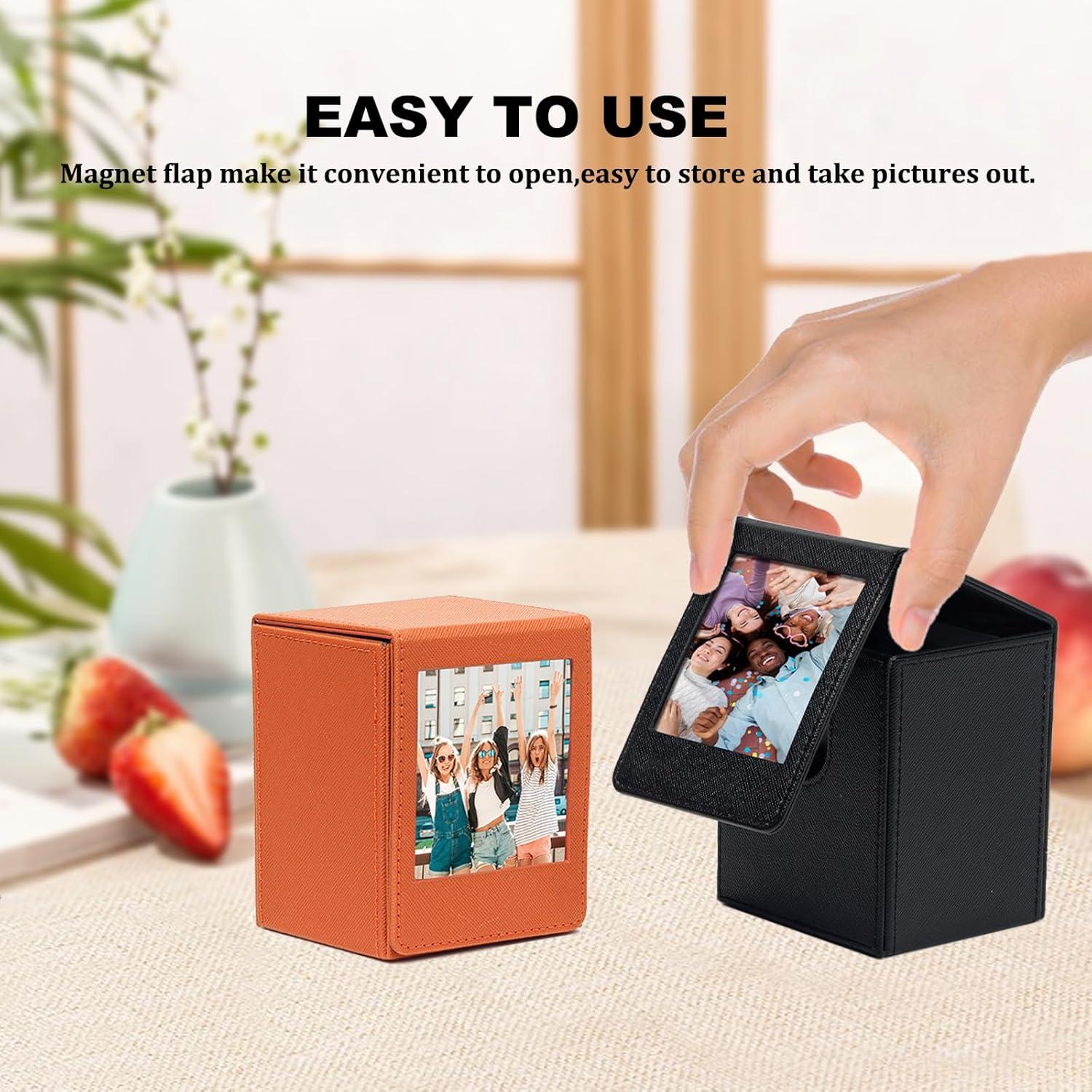 Caja de Almacenamiento para Fotos Fujifilm Instax SQ - Negro