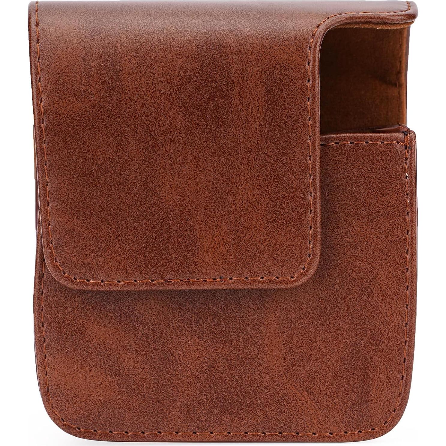 Funda Protectora Frankmate para Fujifilm Instax Mini 90 Marrón