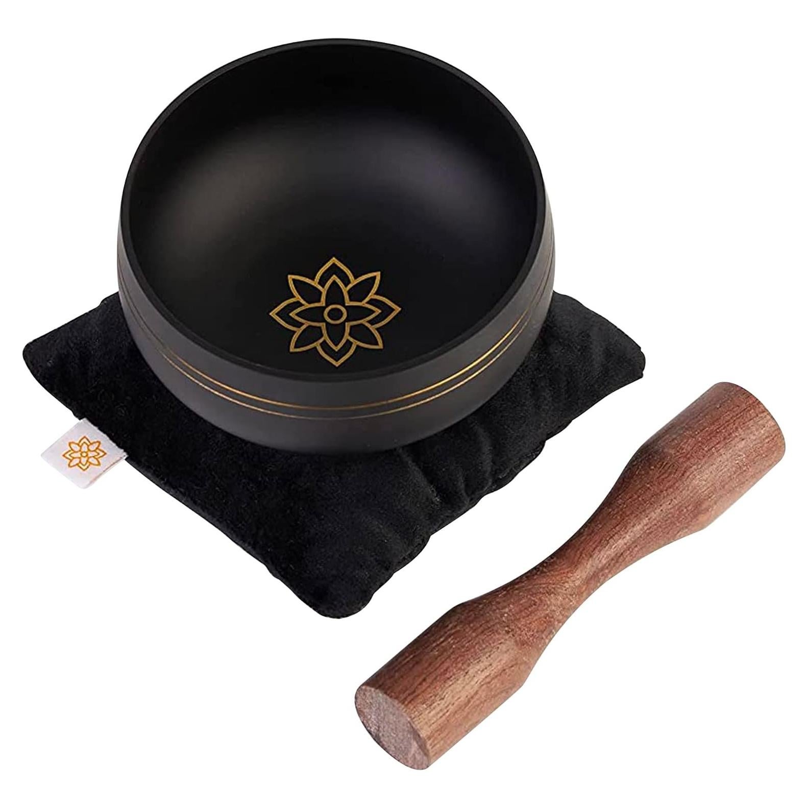 Cuencos Tibetanos Mindful & Modern | Negro | 11.68 cm