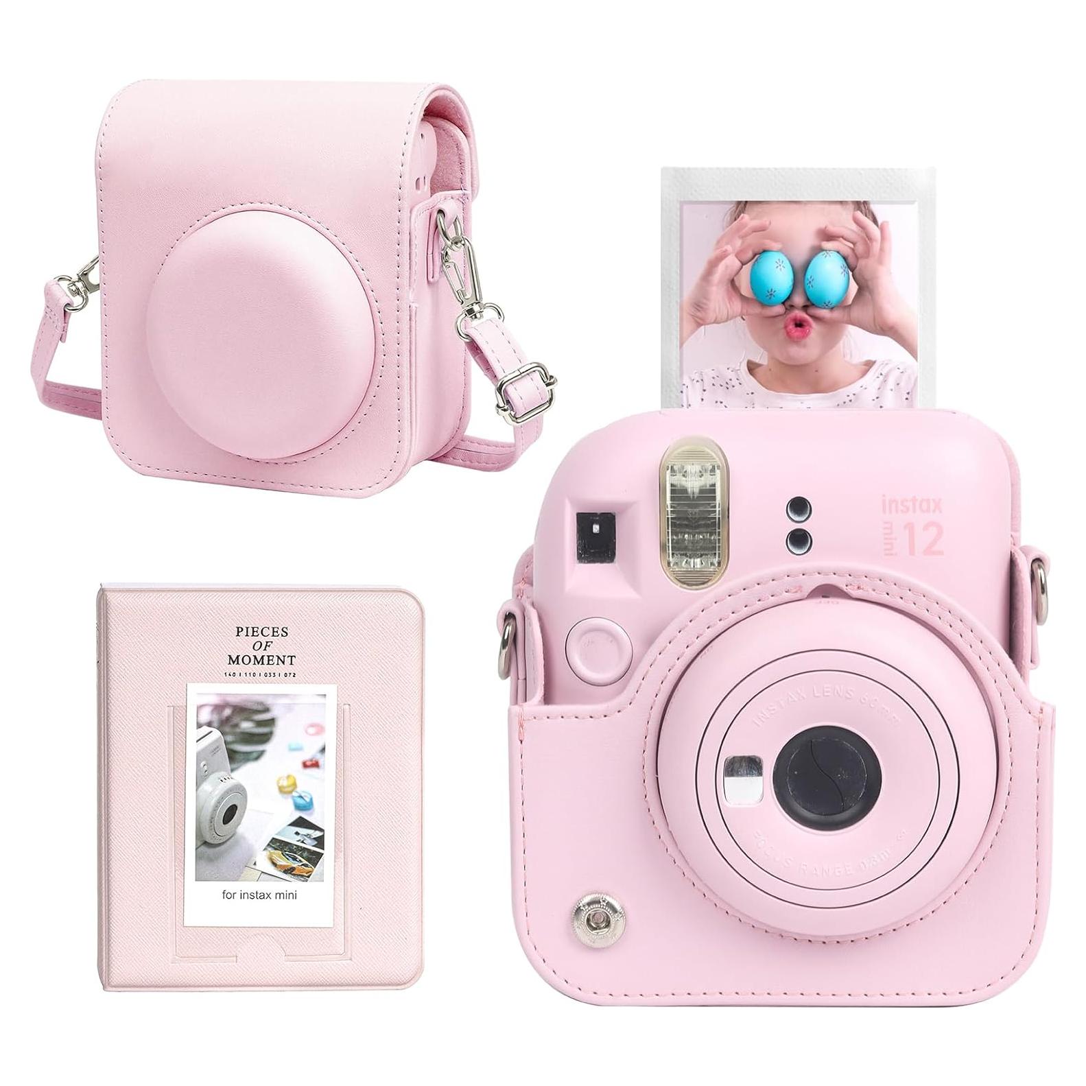 Funda de cámara CAIYOULE para Fujifilm Instax Mini 12 con álbum