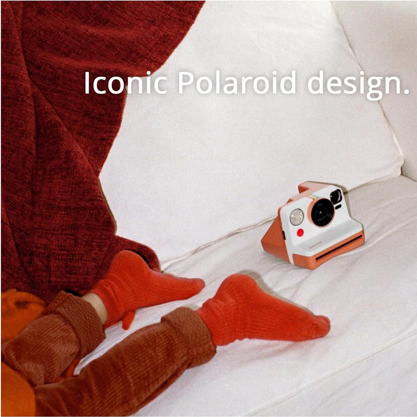 Cámara Instantánea Polaroid Now Plus Gen 3 Negro con Kit de Película