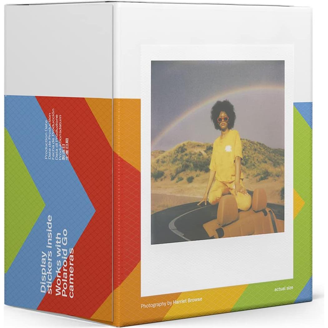 Película Color Polaroid Go - Paquete de 5 con Caja de Almacenamiento