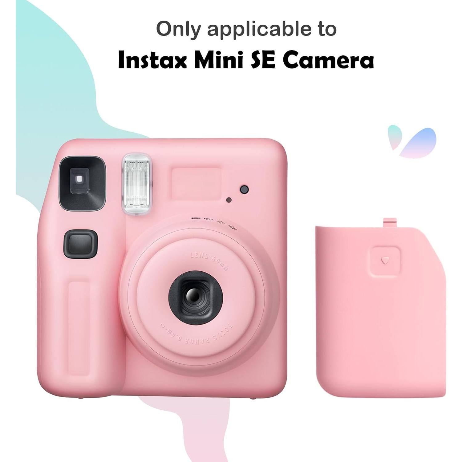Cubierta de Batería TYUANDOUER para Fujifilm Instax Mini SE - Rosa