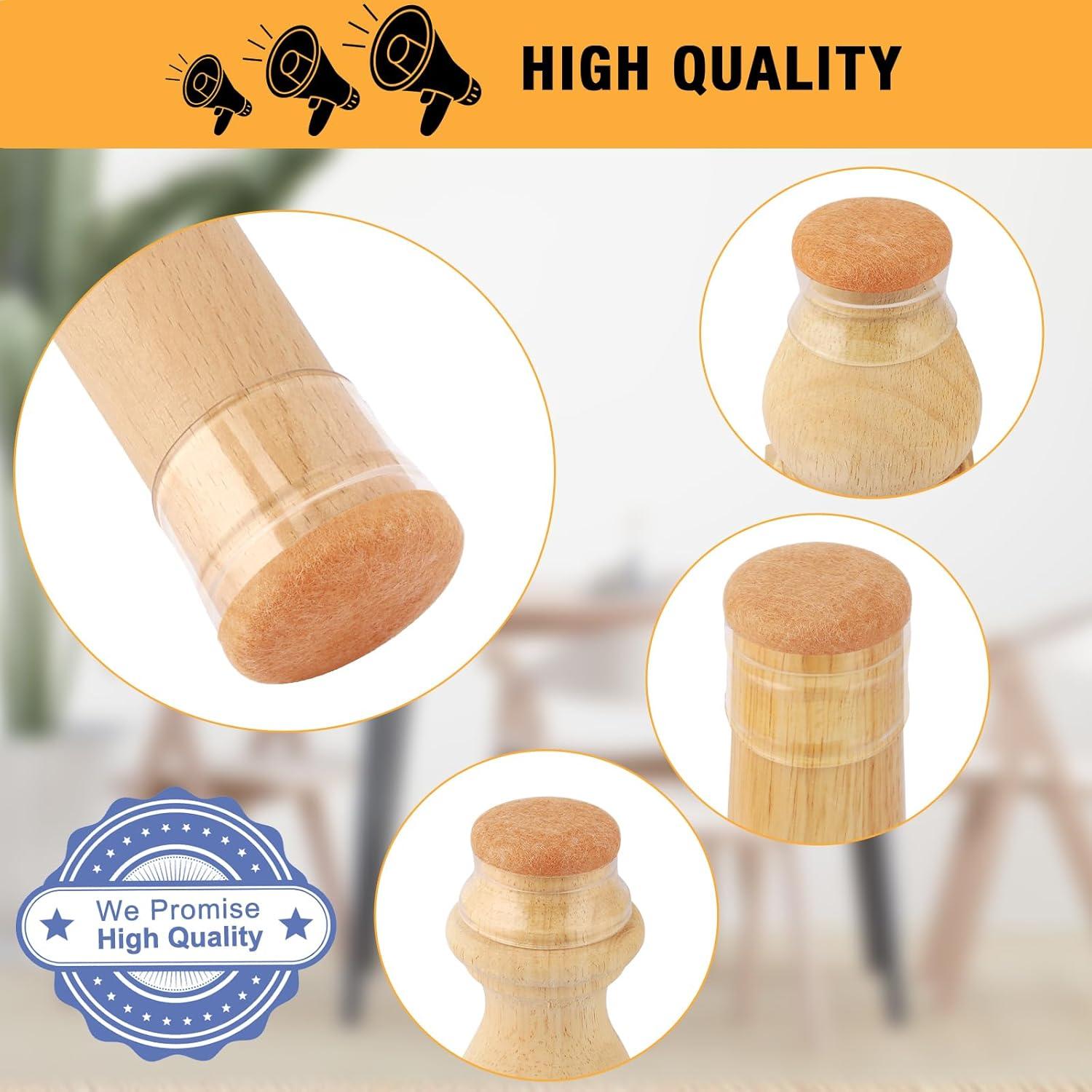 16 Protectores de Suelo de Silicona Jeaoouu para Sillas