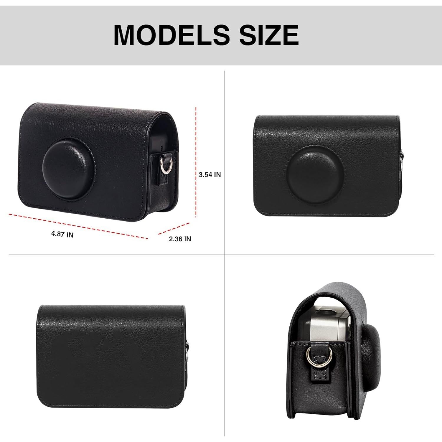 Funda de Cámara CAIYOULE para KODAK EKTAR H35 - Negra