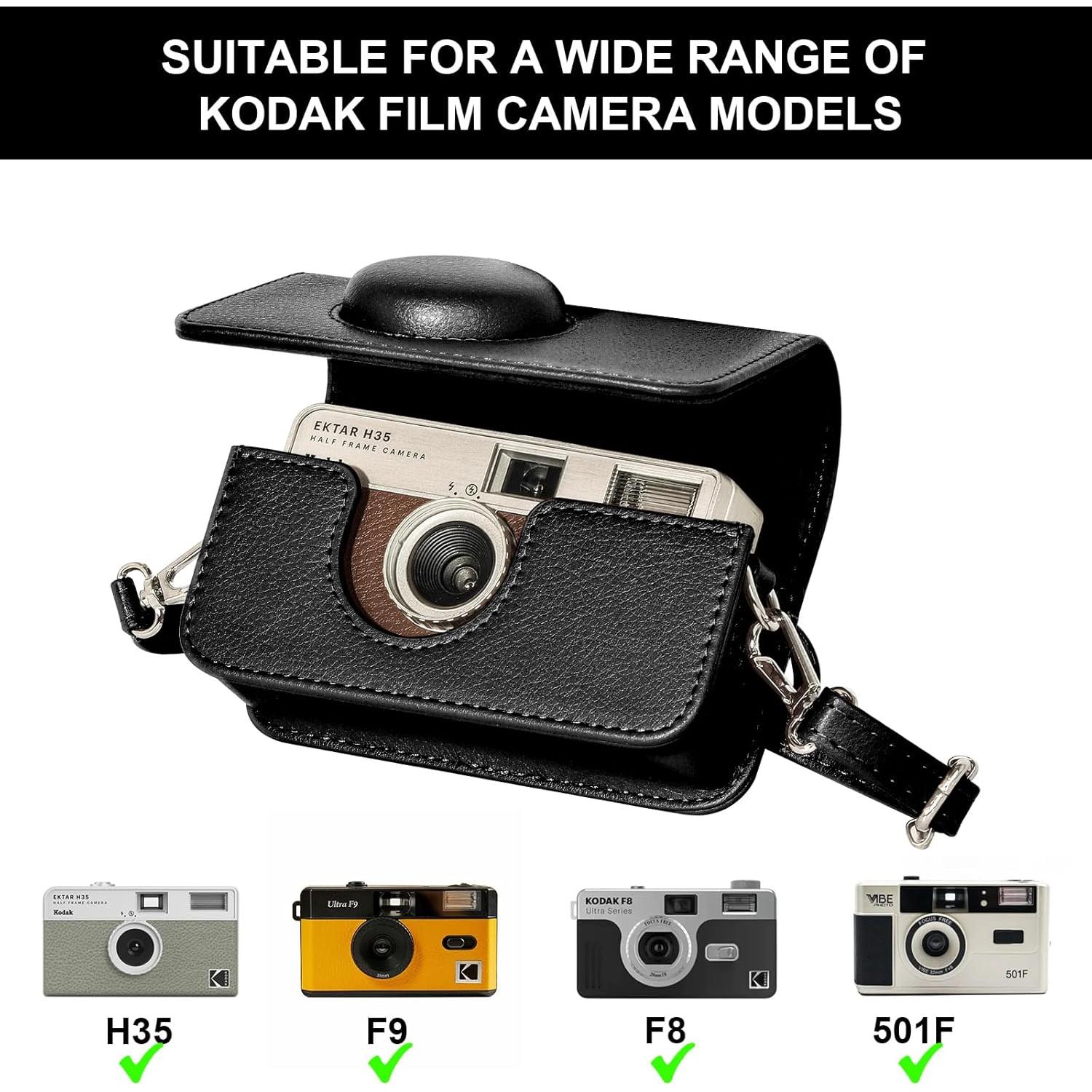 Funda de Cámara CAIYOULE para KODAK EKTAR H35 - Negra