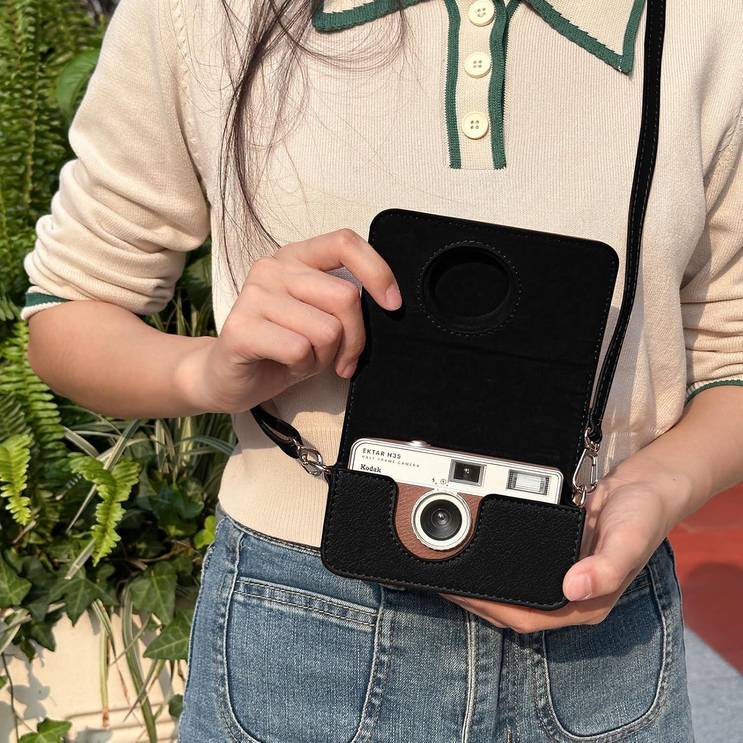 Funda de Cámara CAIYOULE para KODAK EKTAR H35 - Negra