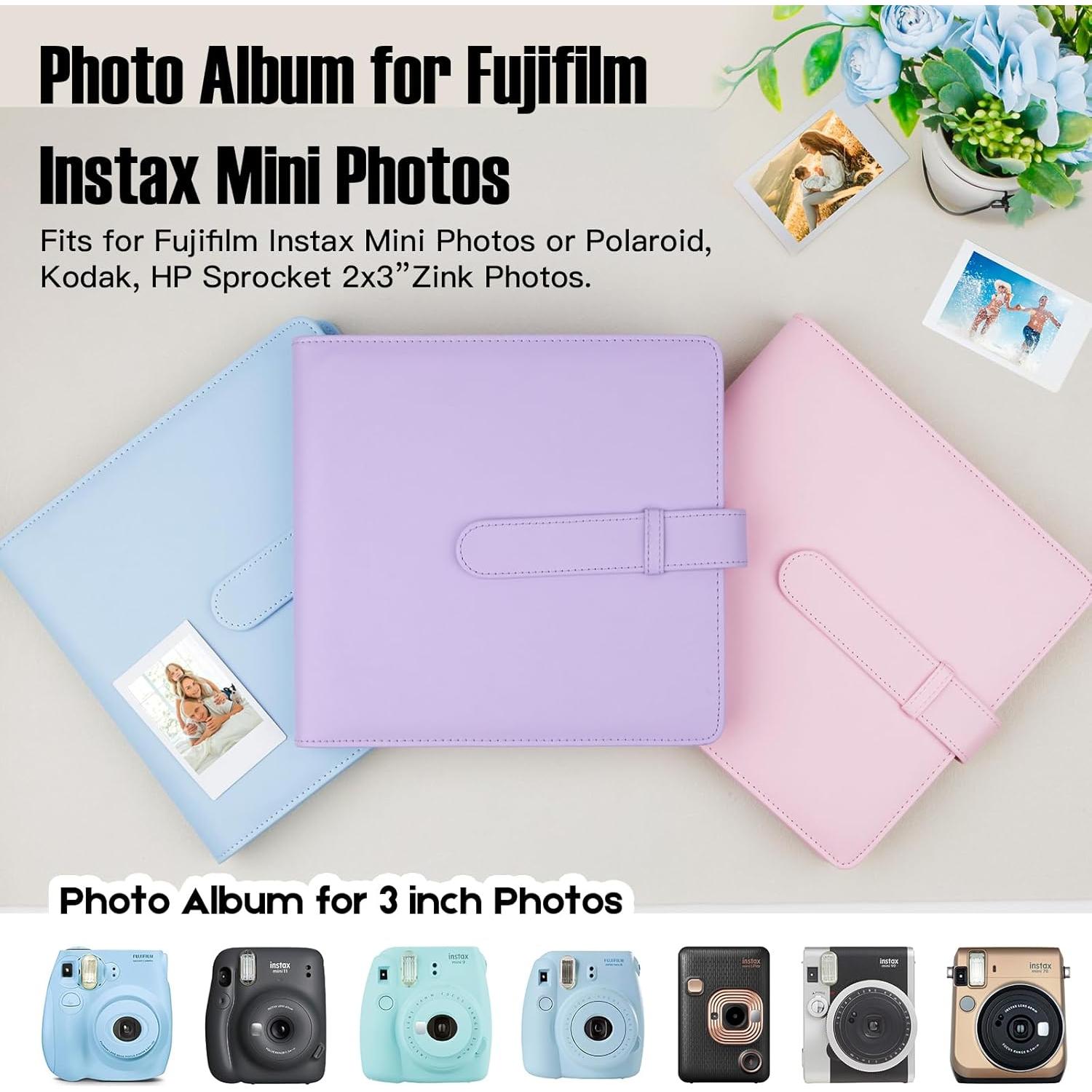 Álbum de Fotos Veicevol para Cámara Instantánea Fujifilm y Polaroid