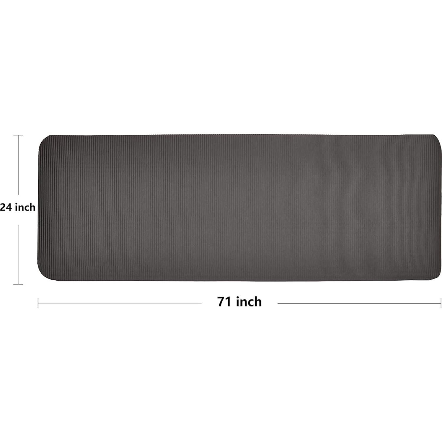 Esterilla de Yoga Fitvids 1.27 cm Antideslizante con Almohadilla