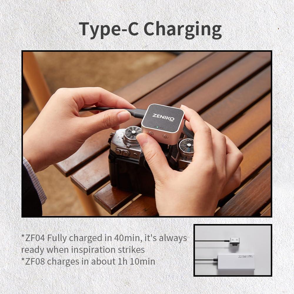 Flash Mini Zeniko ZF04 para Cámara - 372 Destellos, 3s Reciclaje