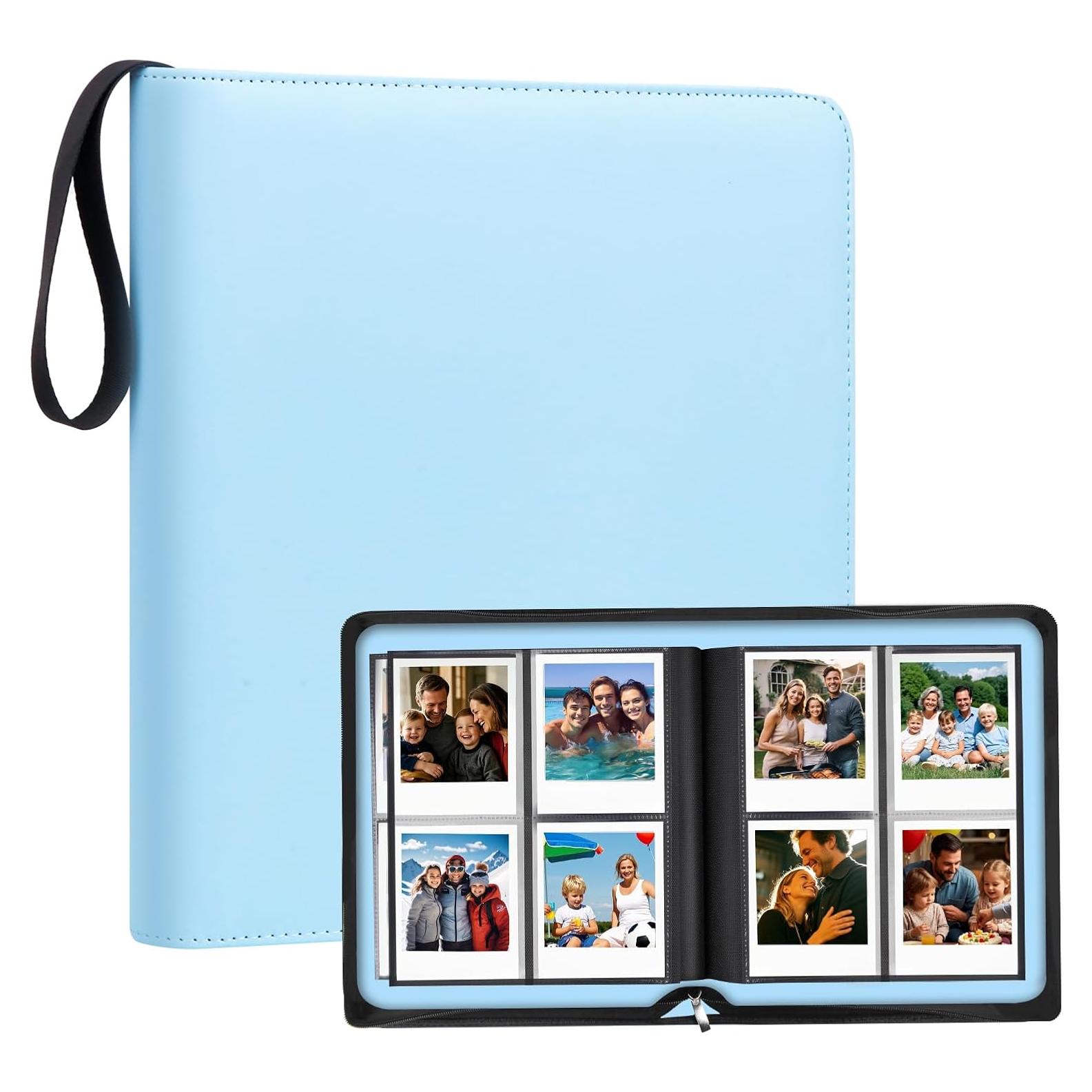 Álbum de Fotos Veicevol 256 Bolsillos para Polaroid y Fujifilm