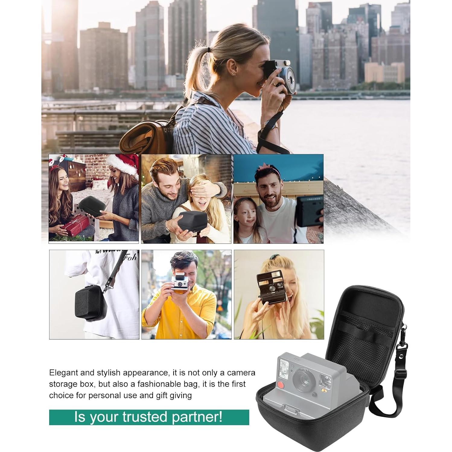 Funda Protectora PULUZ para Cámara Polaroid Now - Negro