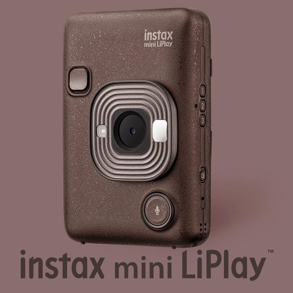 Cámara Instantánea Híbrida Fujifilm Instax Mini LiPlay Bronce