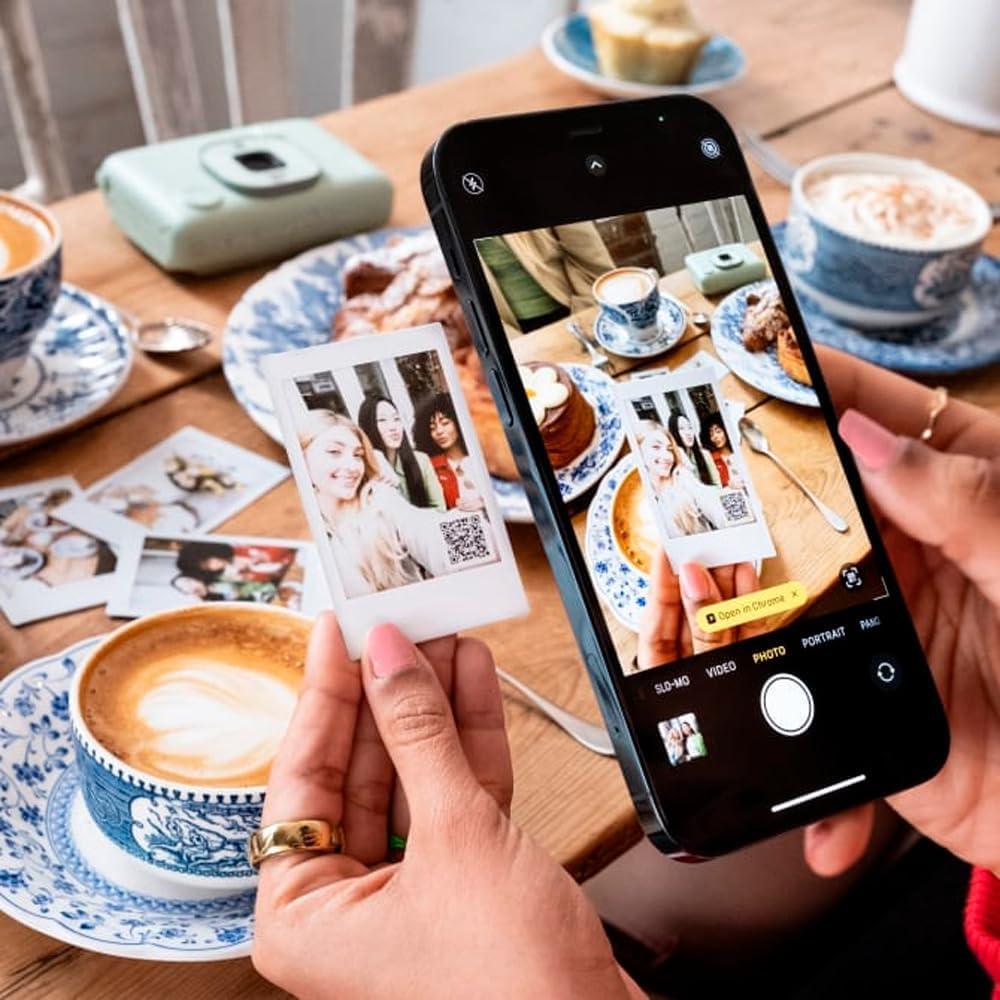 Cámara Instantánea Híbrida Fujifilm Instax Mini LiPlay Bronce