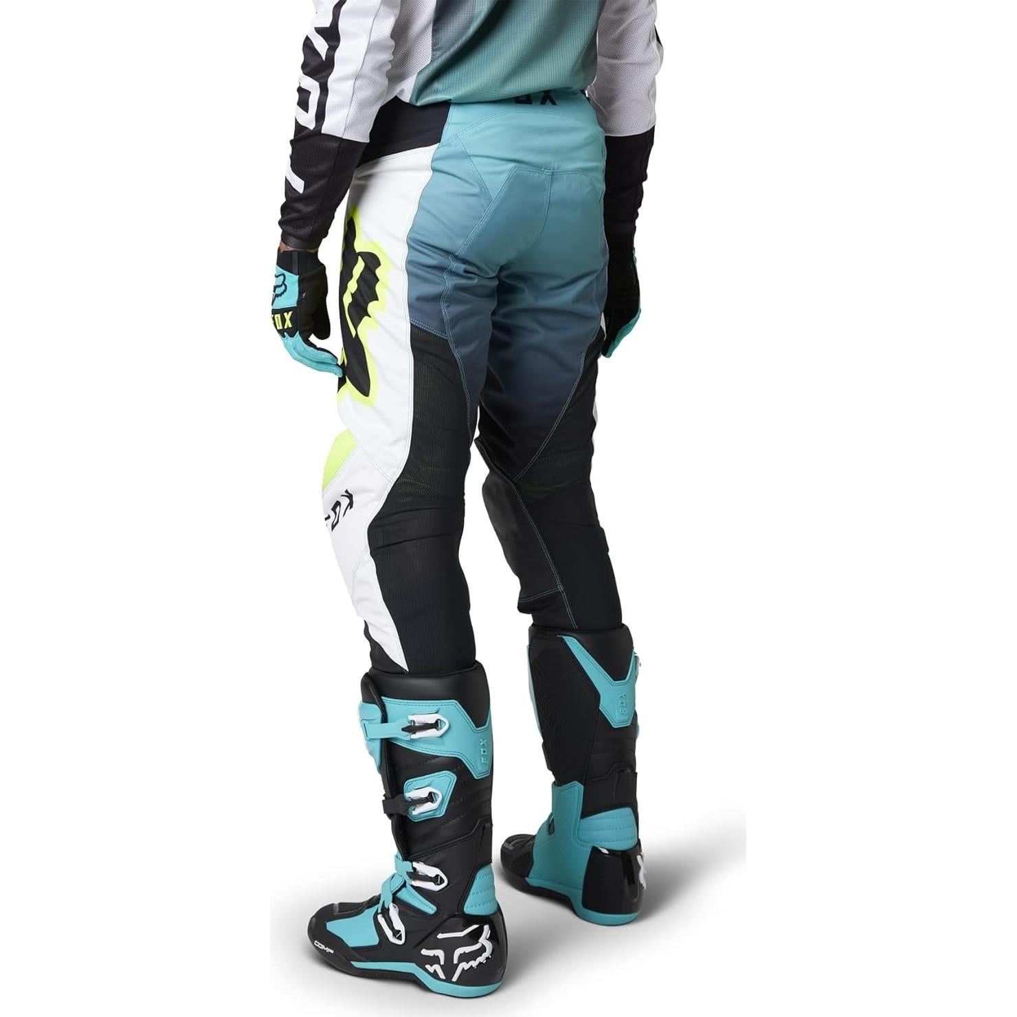 Pantalón de Motocross Fox Racing 180 Teal Talla 28