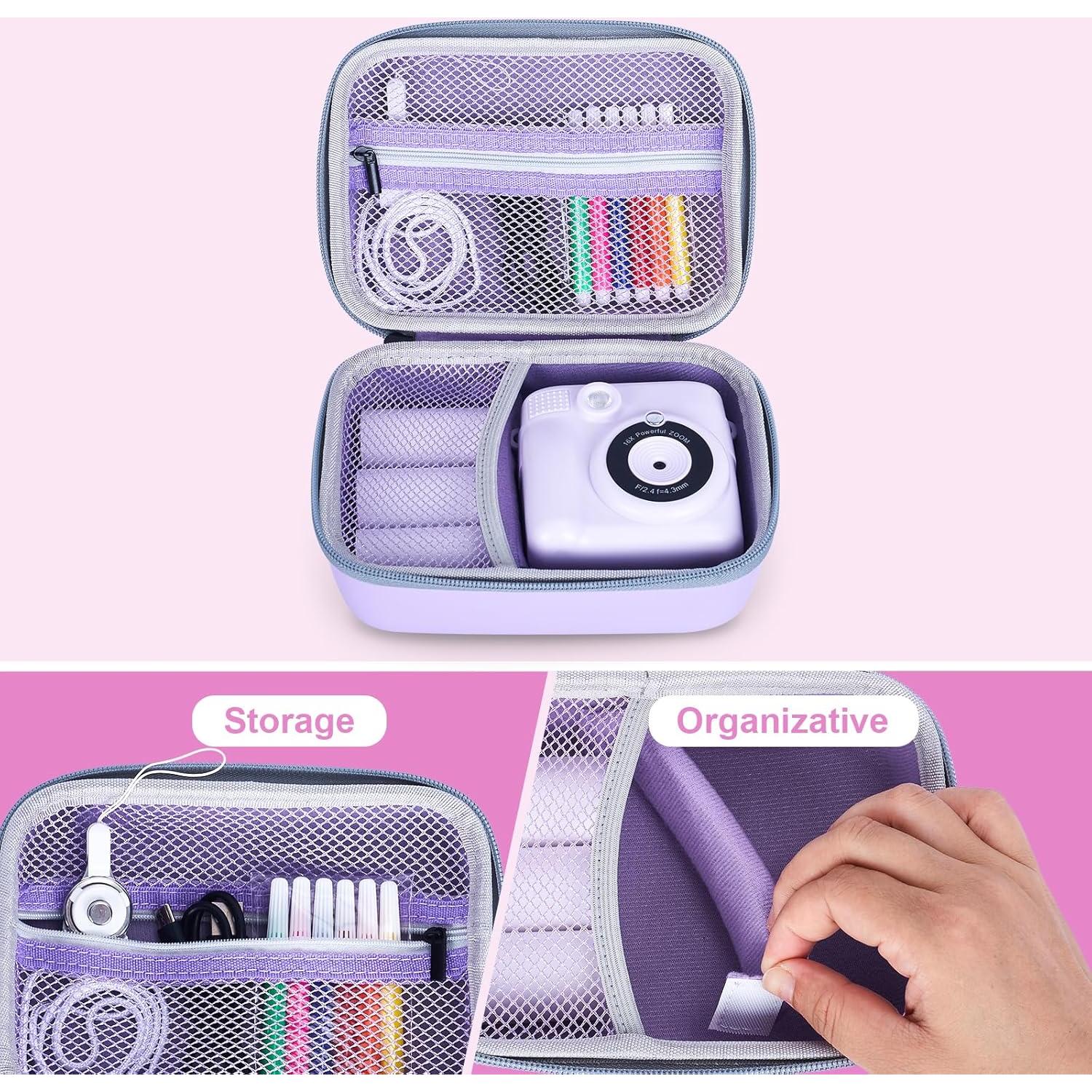 Funda de Cámara Instantánea Phetium para Niños - Púrpura