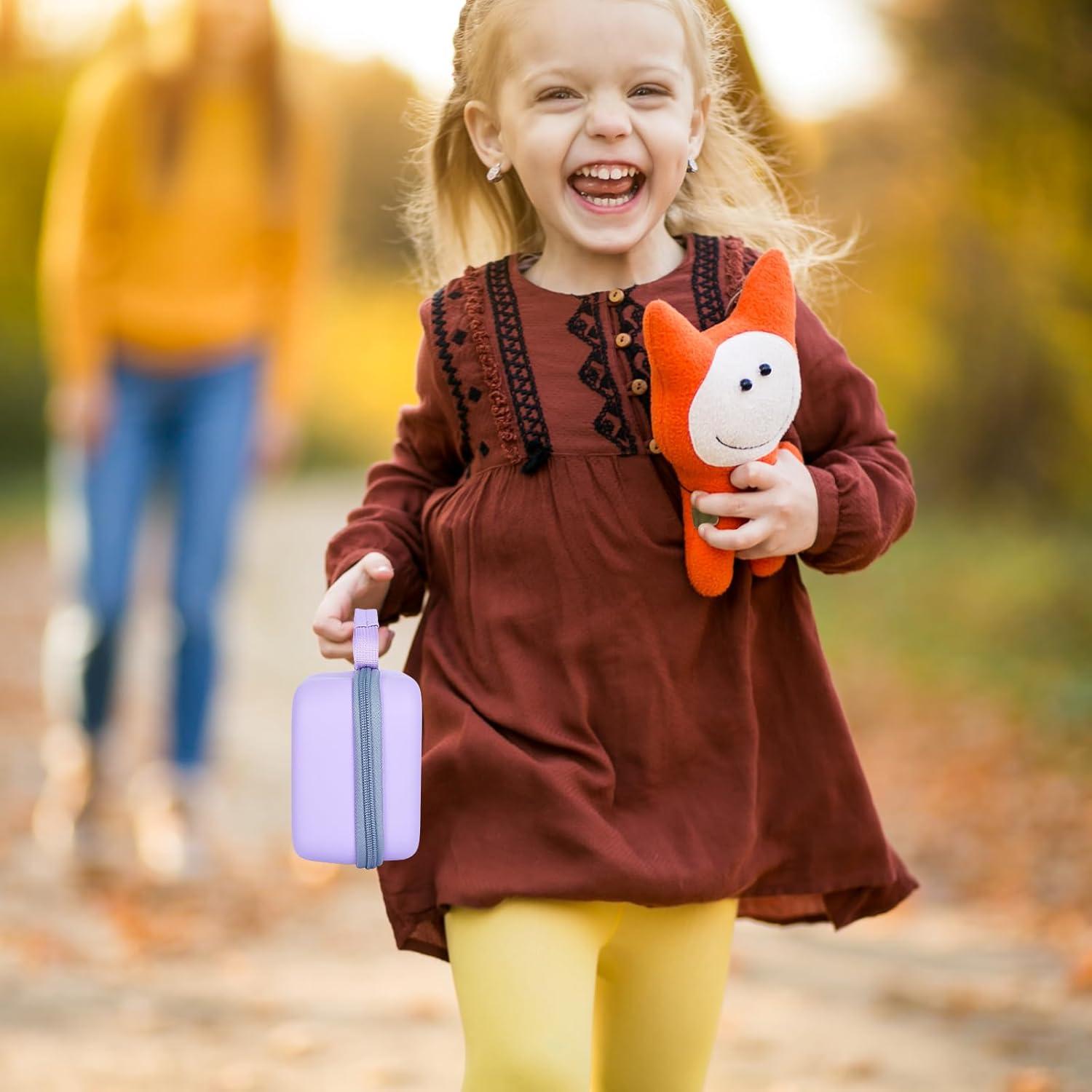 Funda de Cámara Instantánea Phetium para Niños - Púrpura