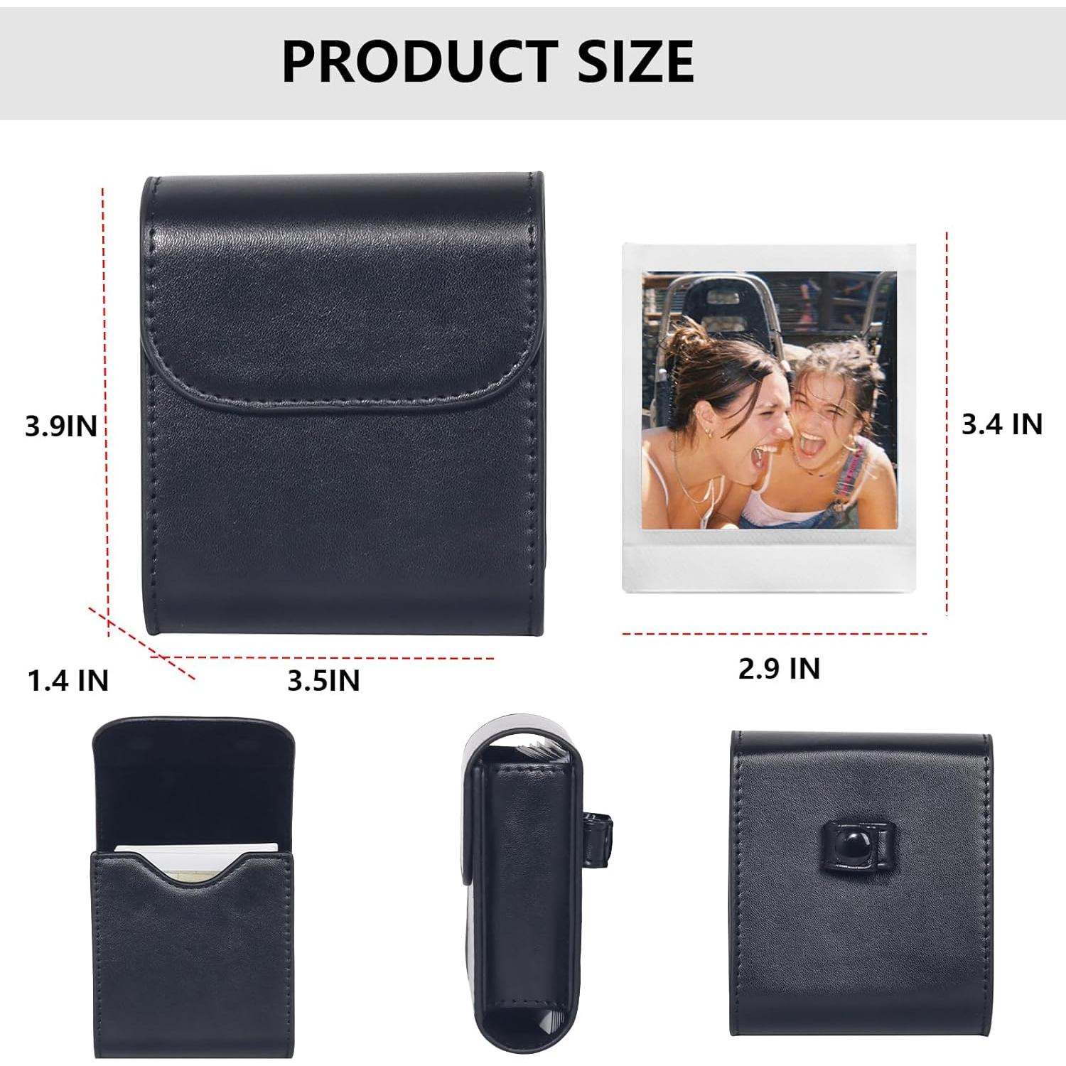 Álbum de Fotos Cuadrado WOGOZAN para Fujifilm Instax SQ - Negro