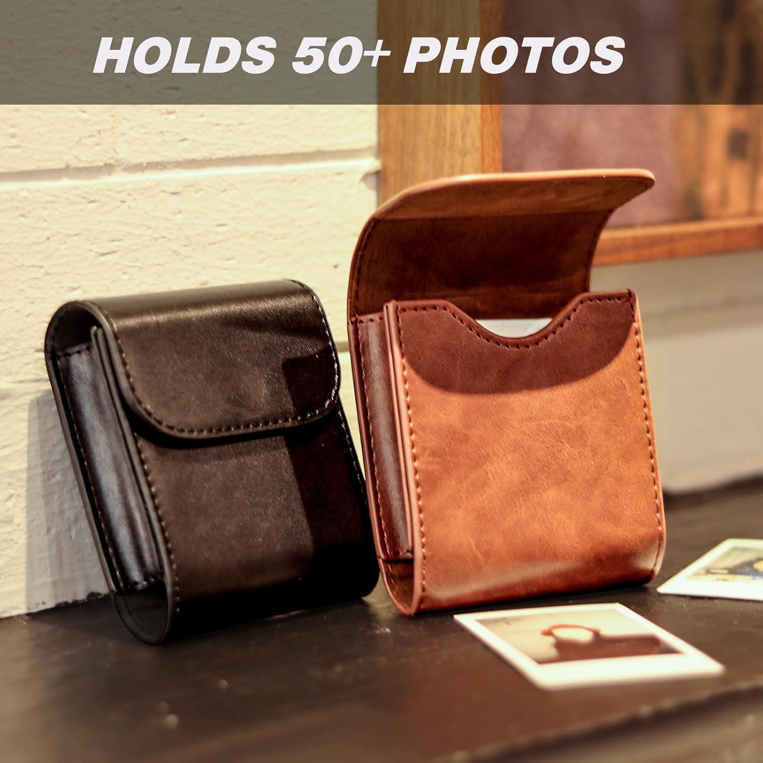 Álbum de Fotos Cuadrado WOGOZAN para Fujifilm Instax SQ - Negro