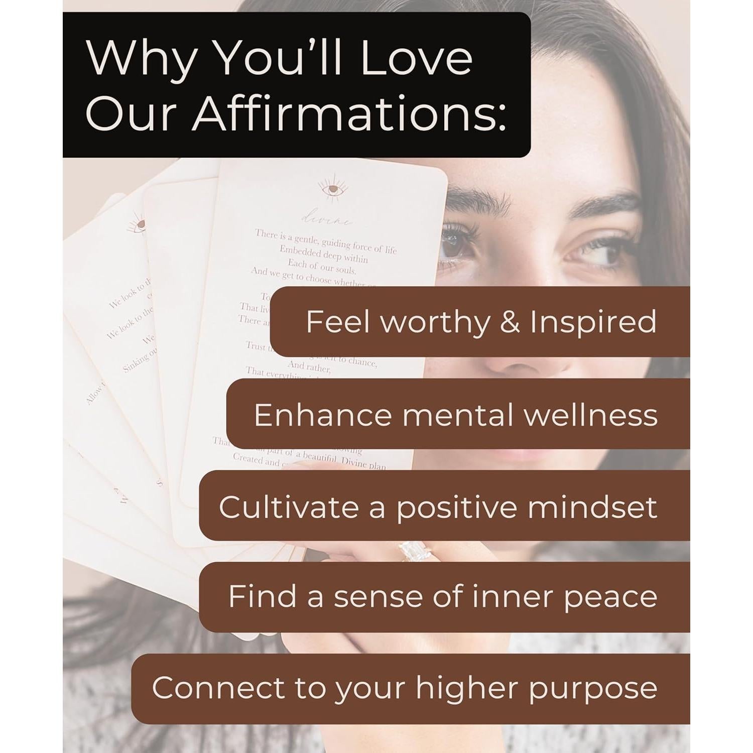 Tarjetas de Afirmaciones Positivas THE MINDFUL COLLECTIVE - 36 Cartas