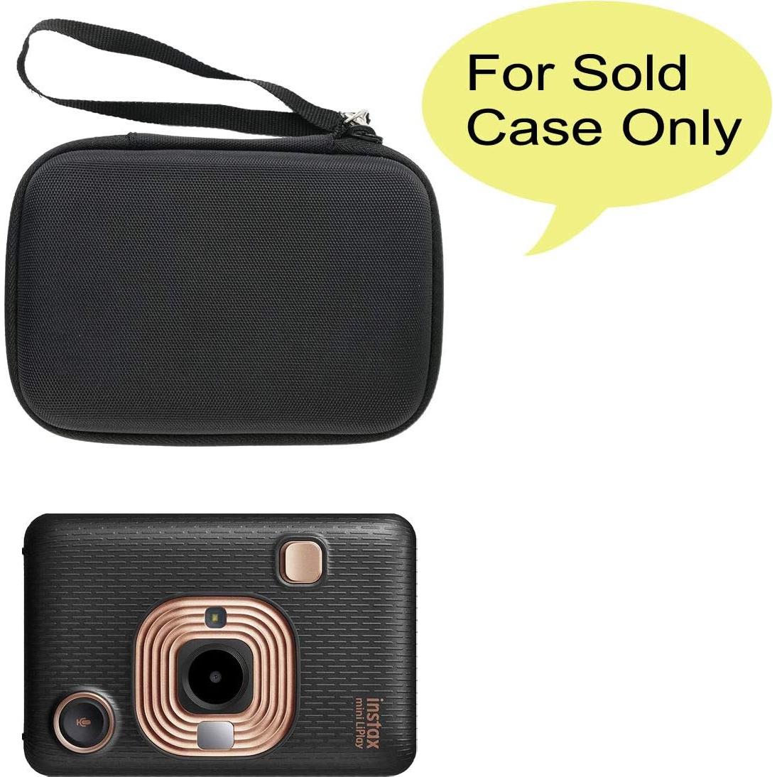 Funda Dura co2CREA para Cámara Fujifilm Instax Mini Liplay Negra