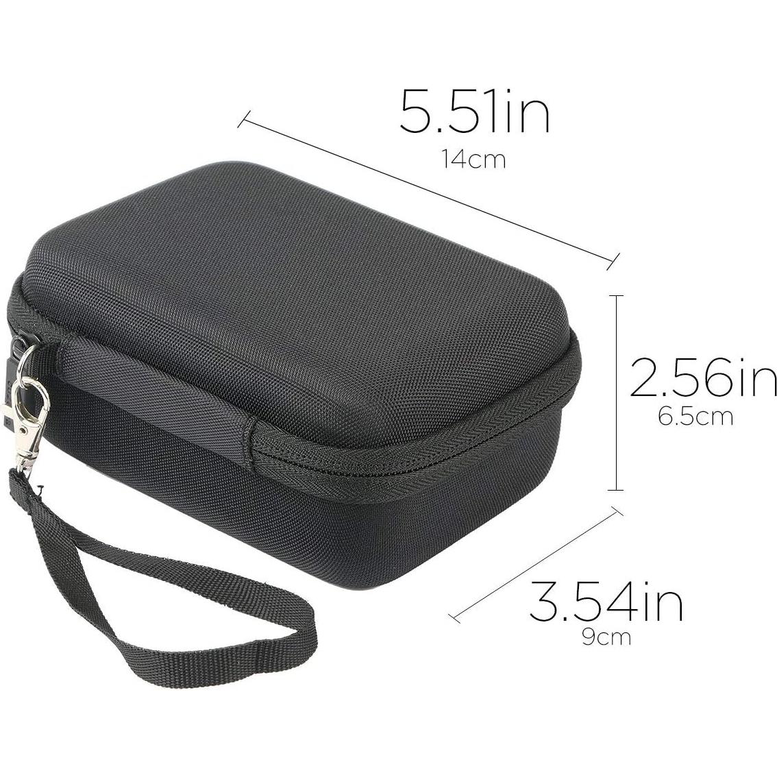 Funda Dura co2CREA para Cámara Fujifilm Instax Mini Liplay Negra