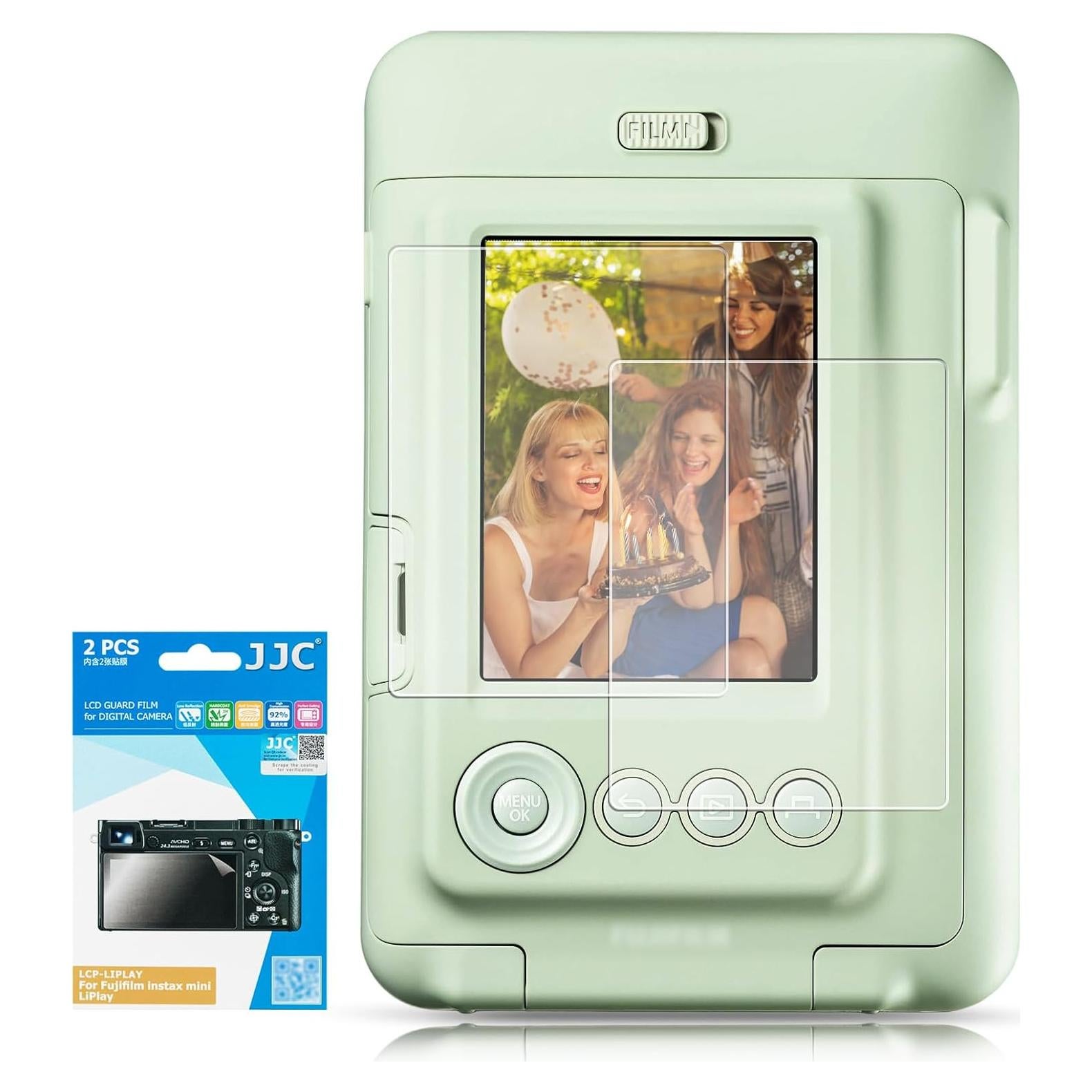 Protector de Pantalla PET JJC para Fujifilm Instax Mini Liplay - 2 Pack