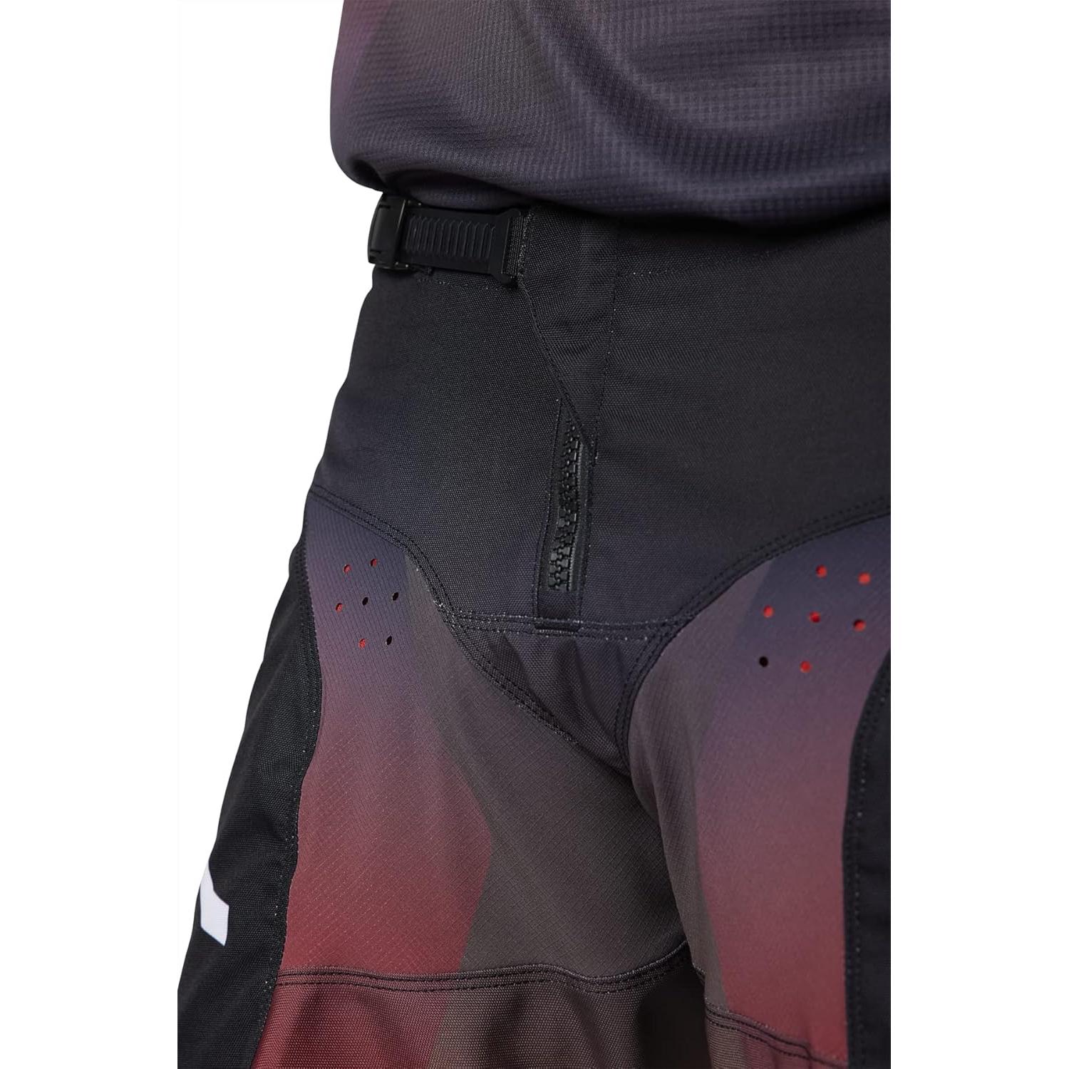 Pantalón de Motocross Fox Racing 180 Rojo Fluorescente 26