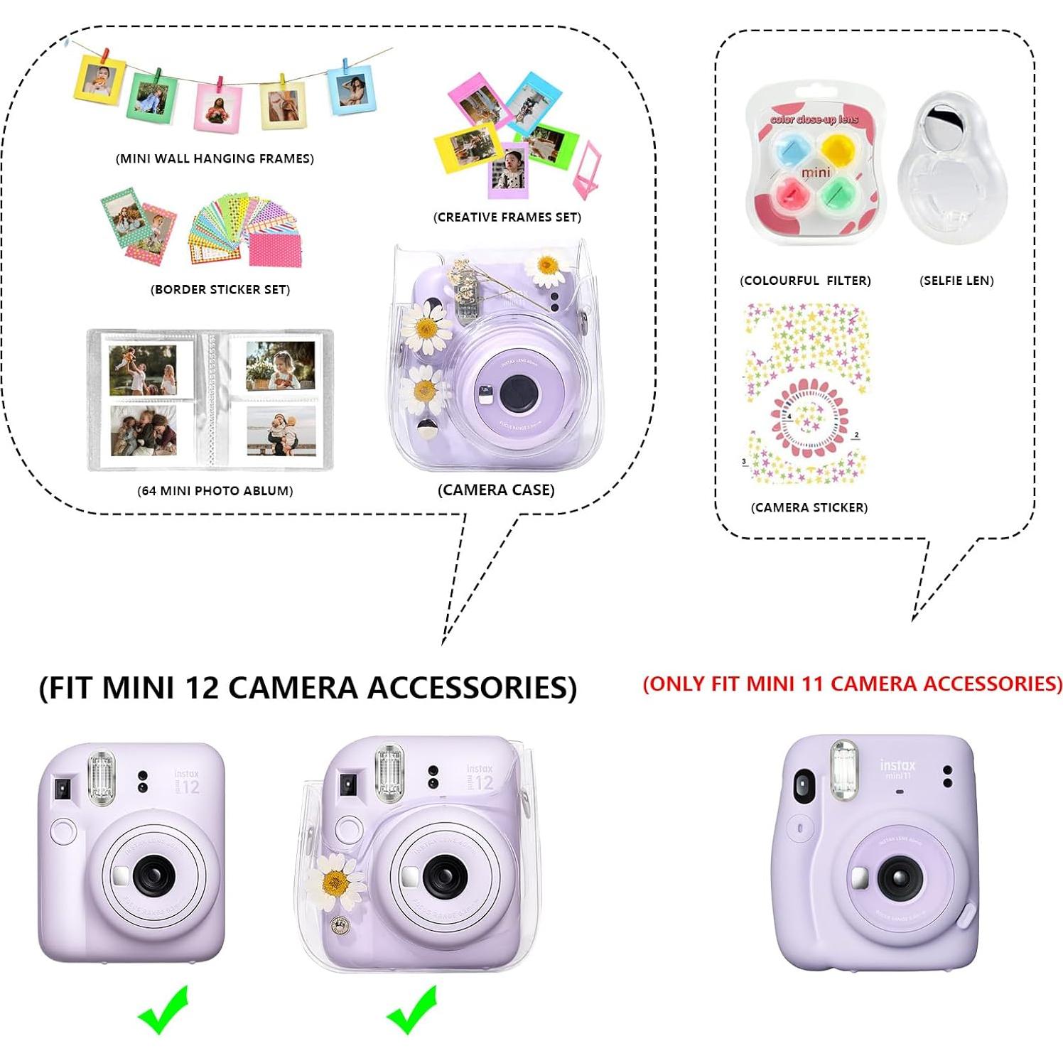 Kit de Accesorios WOGOZAN para Cámara Fujifilm Instax Mini 11