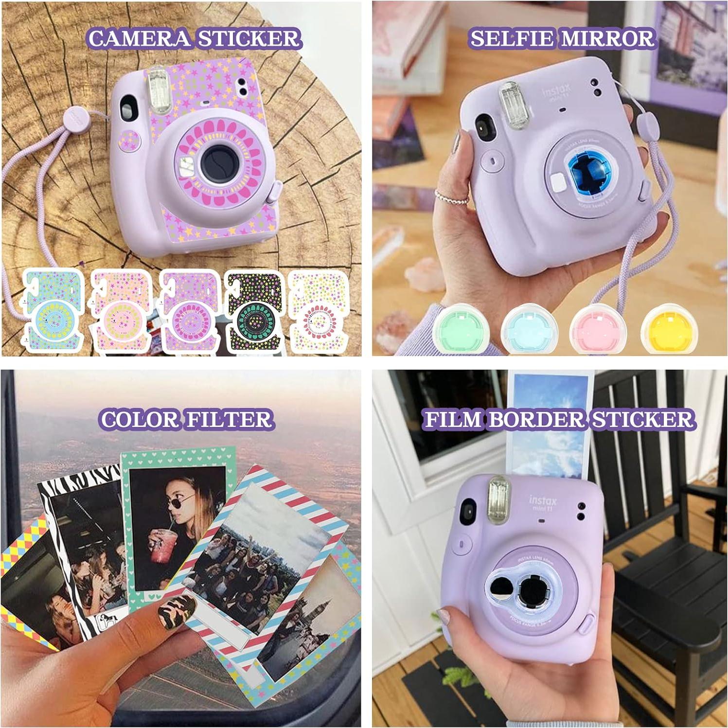 Kit de Accesorios WOGOZAN para Cámara Fujifilm Instax Mini 11