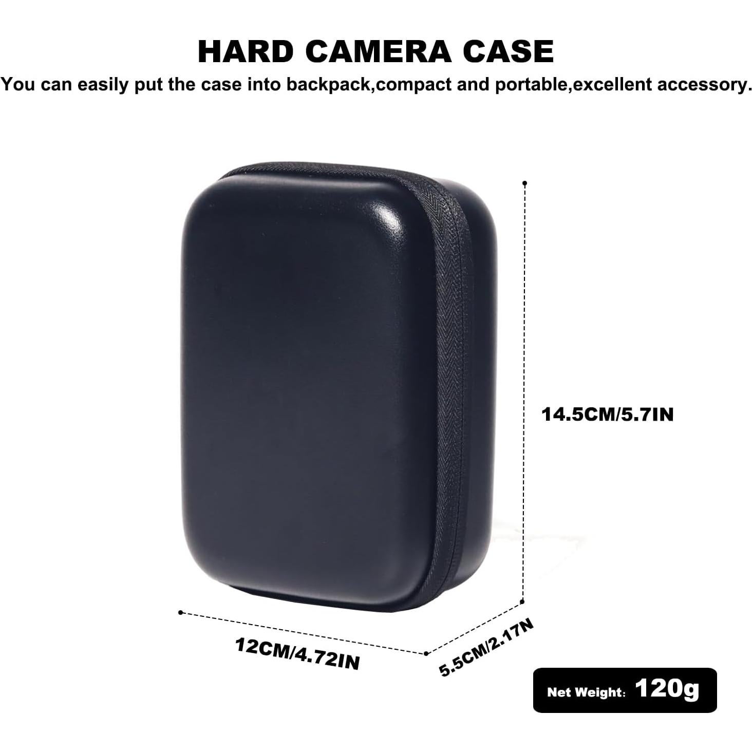 Funda Dura EVA para Cámara Fujifilm Instax Mini EVO Negra