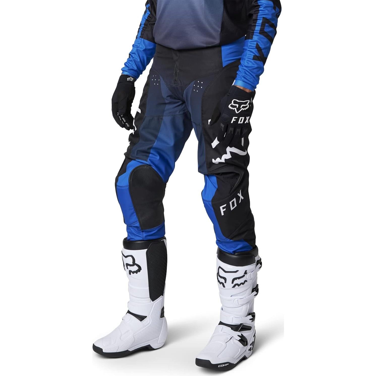 Pantalón de Motocross Fox Racing 180 Azul Talla 26