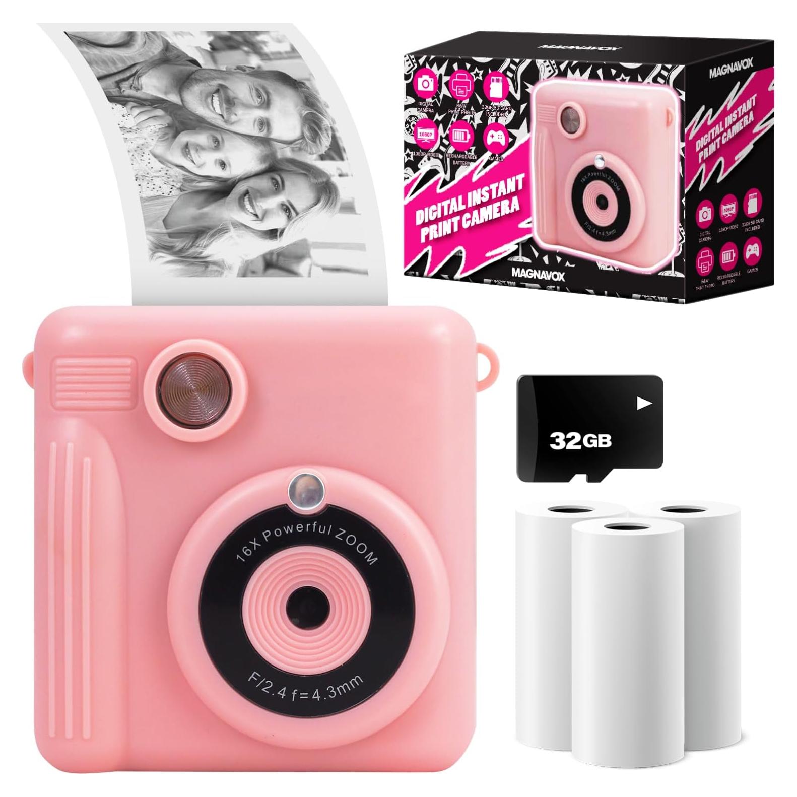 Cámara Digital para Niños Magnavox MCC9063 Rosa 20MP 1080p