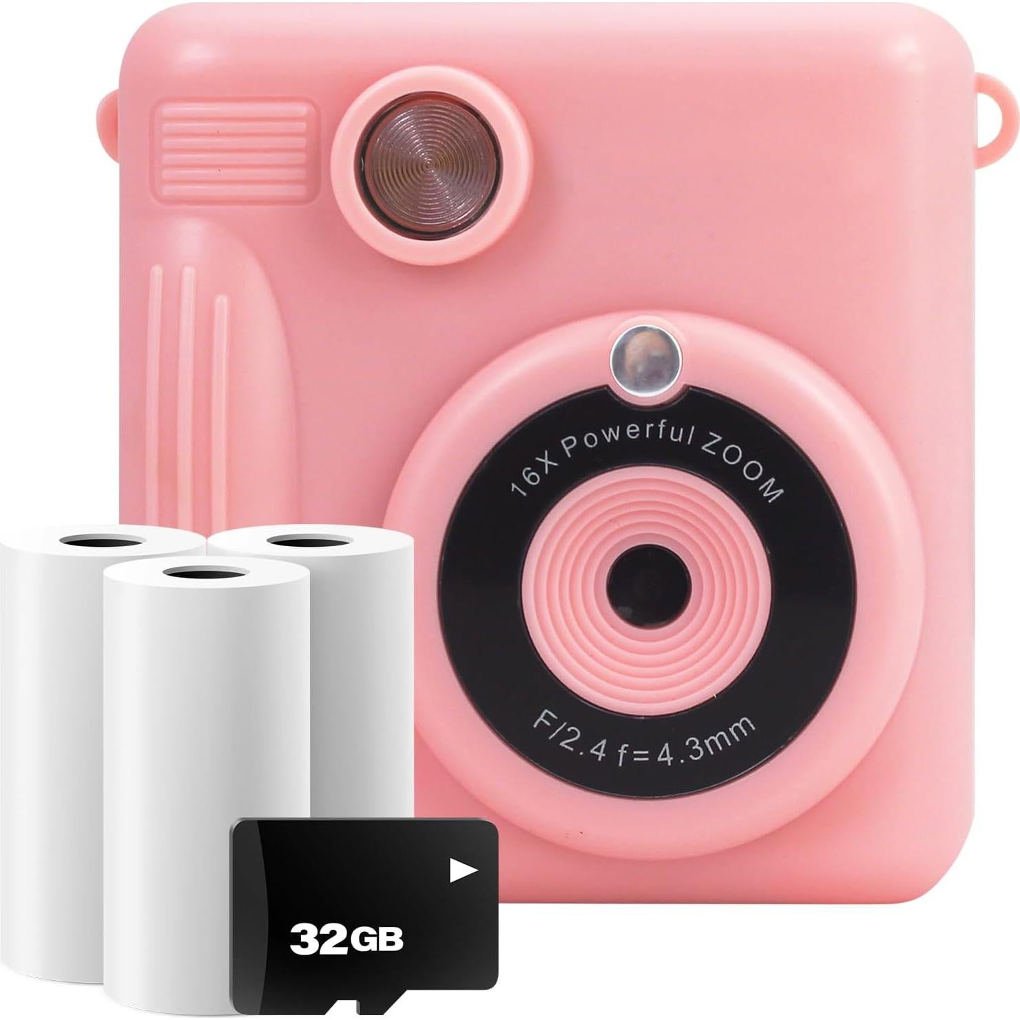 Cámara Digital para Niños Magnavox MCC9063 Rosa 20MP 1080p