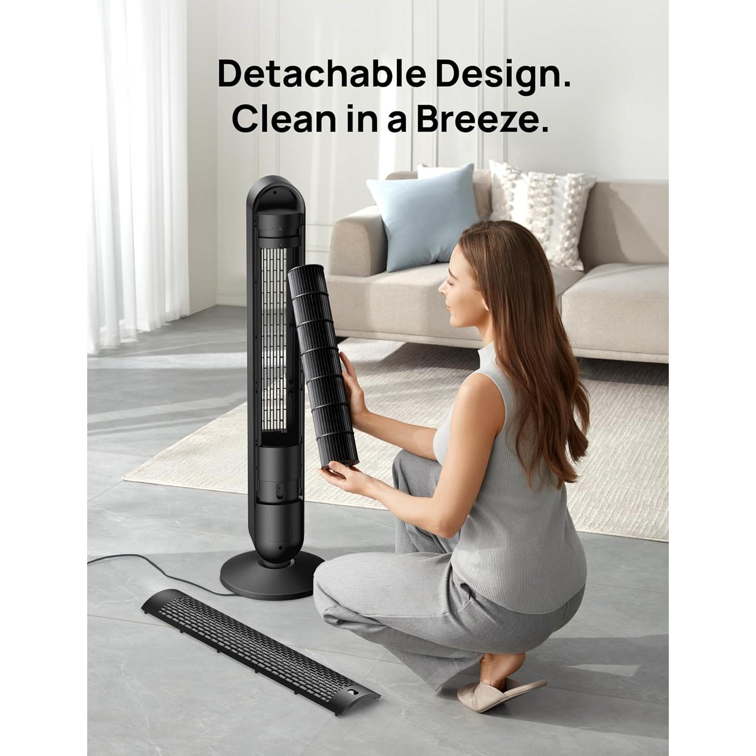 Ventilador Torre Dreo DR-HTF001S WiFi Control Voz 6 Velocidades